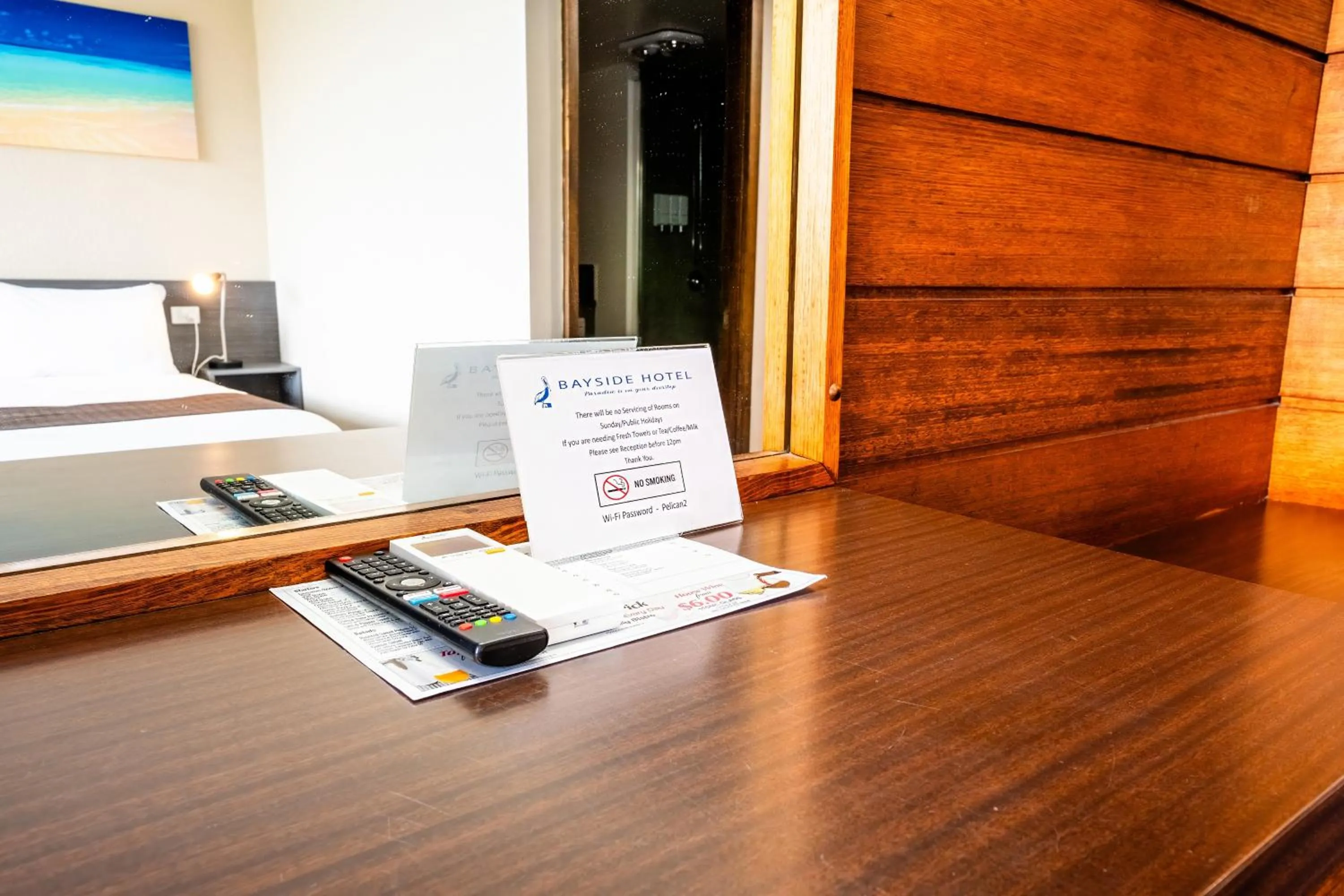 Bedroom in Bayside Hotel