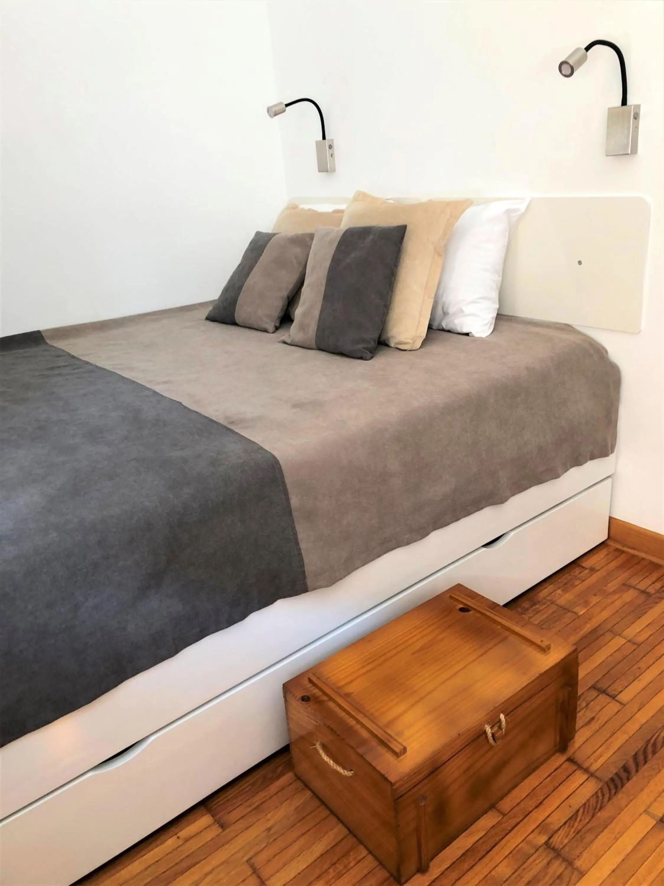 Bed in Apartment Auer_Belgrade