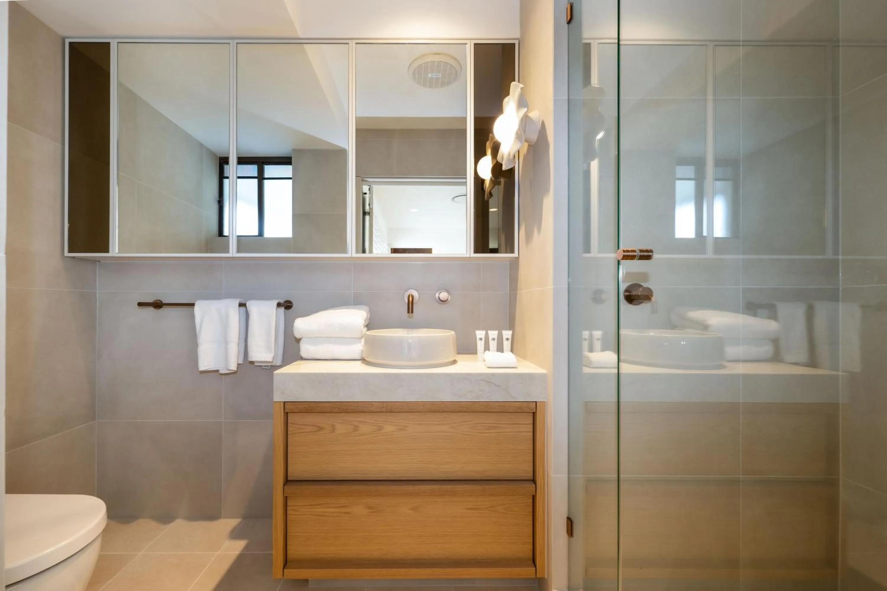 Bathroom in Munna Beach Apartments