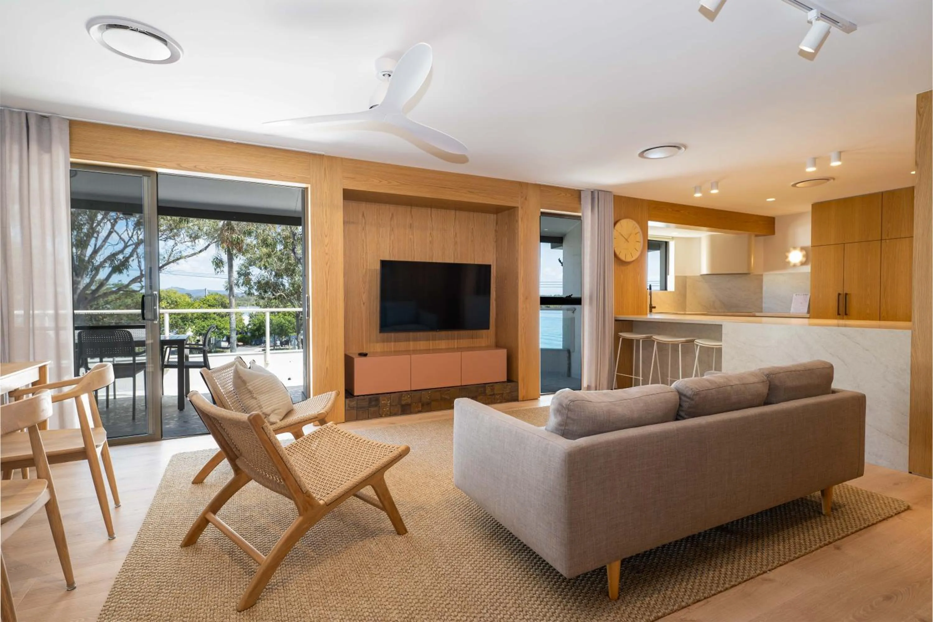 Living room in Munna Beach Apartments