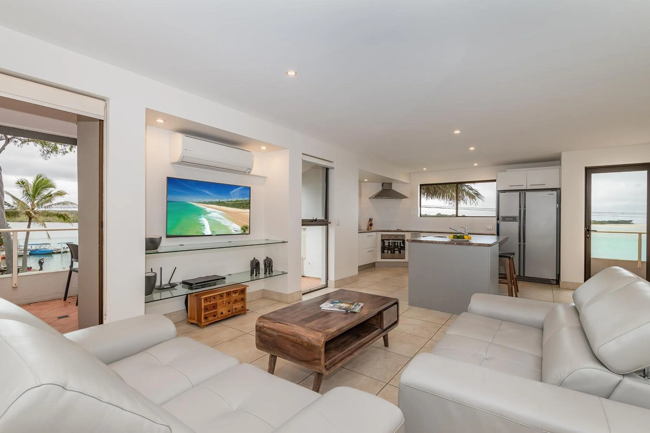 Living room in Munna Beach Apartments