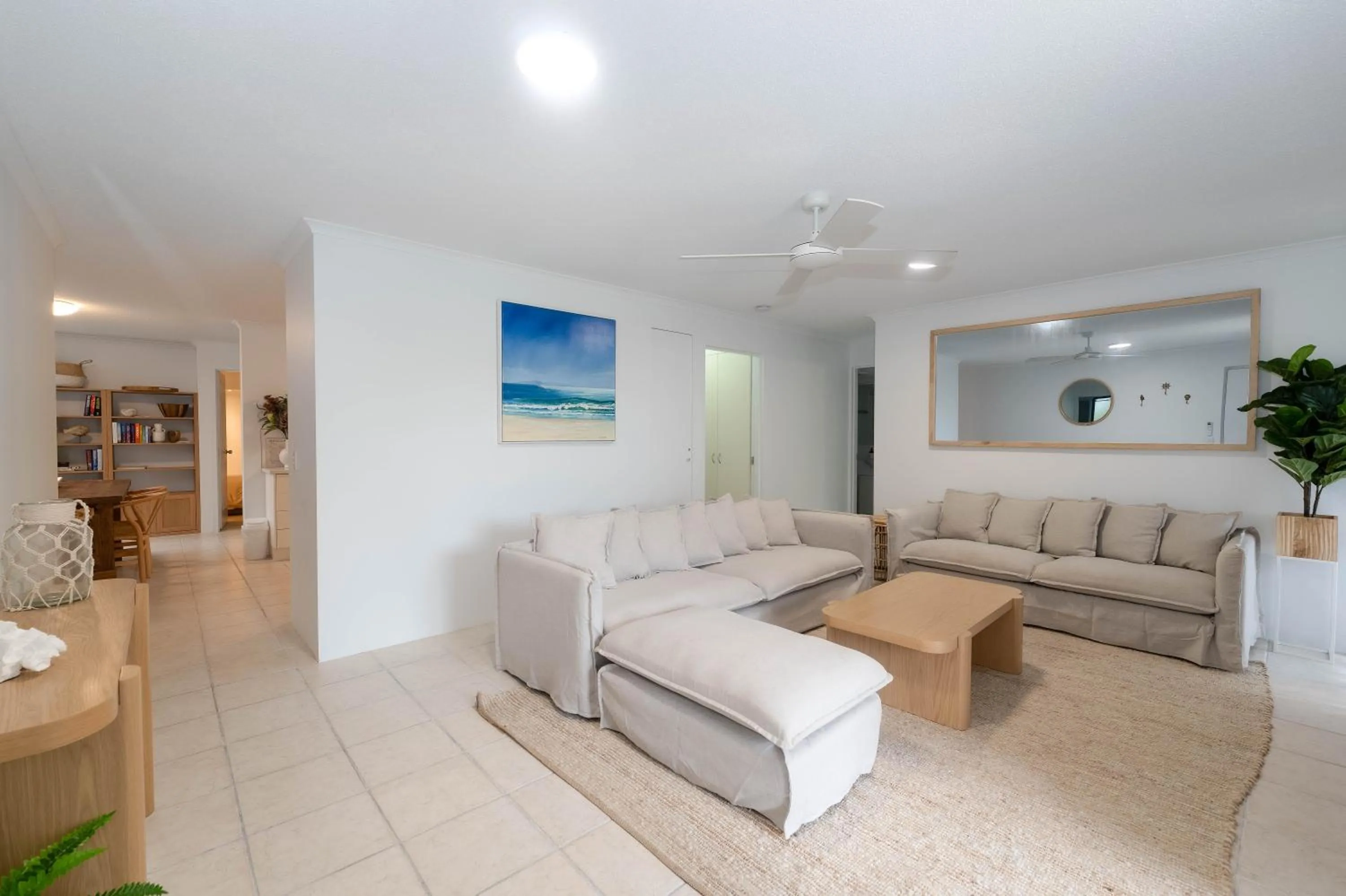 Living room in Munna Beach Apartments