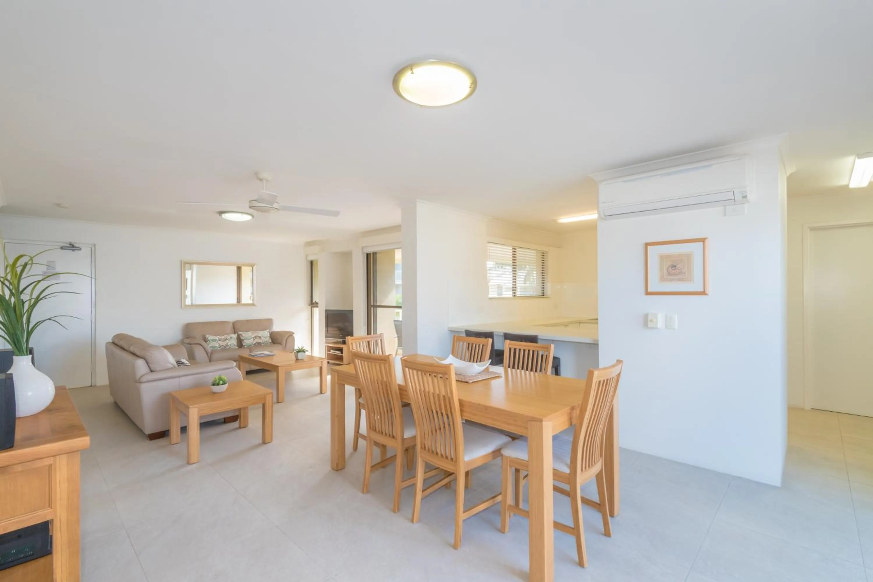 Living room in Munna Beach Apartments