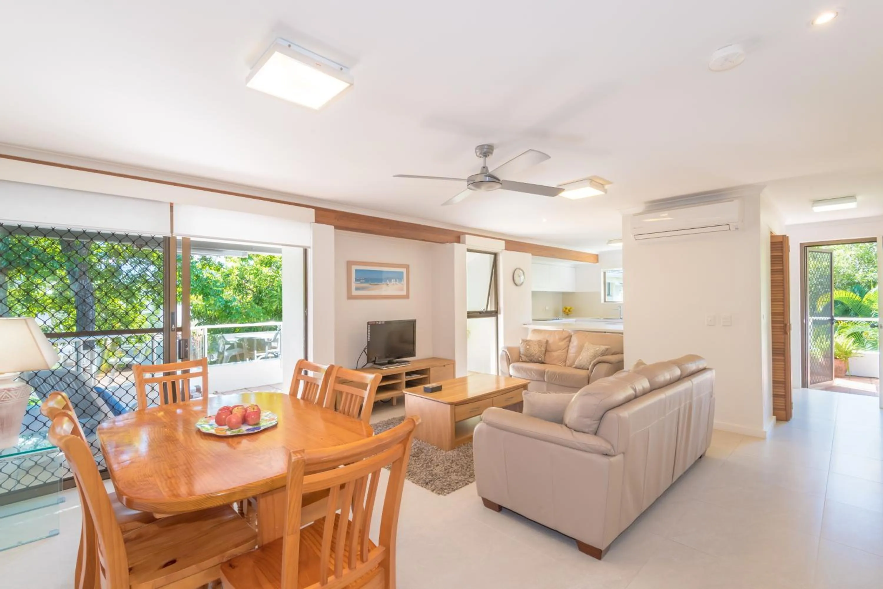 Living room in Munna Beach Apartments