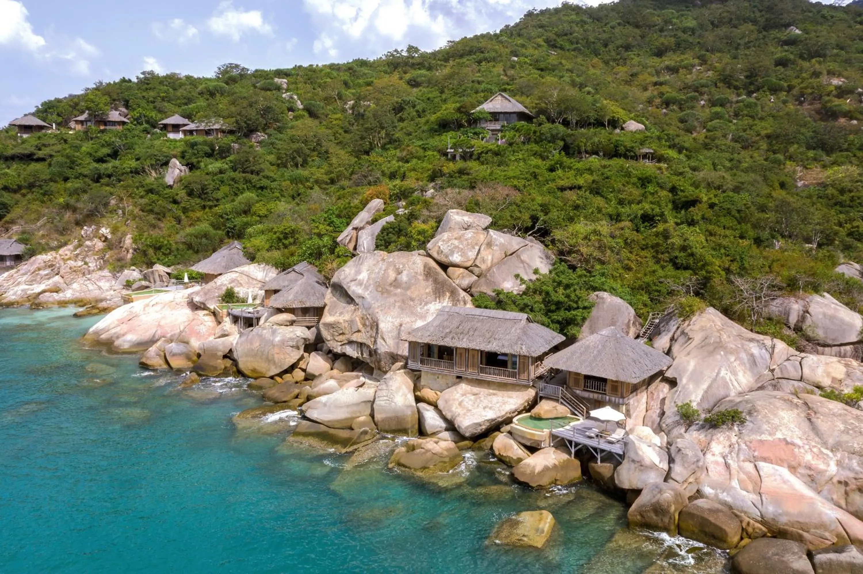 Mountain view in Six Senses Ninh Van Bay