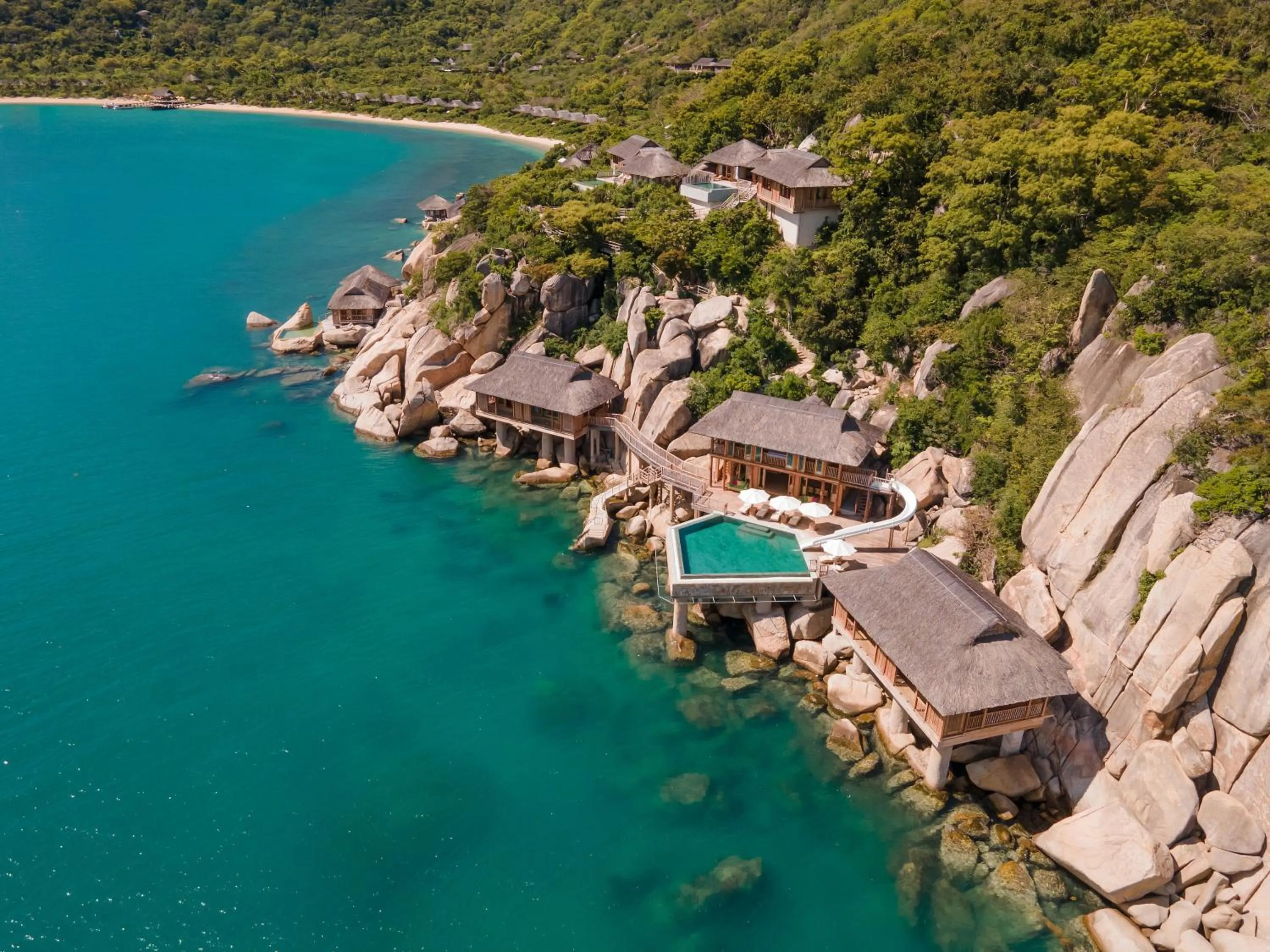 Landmark view in Six Senses Ninh Van Bay