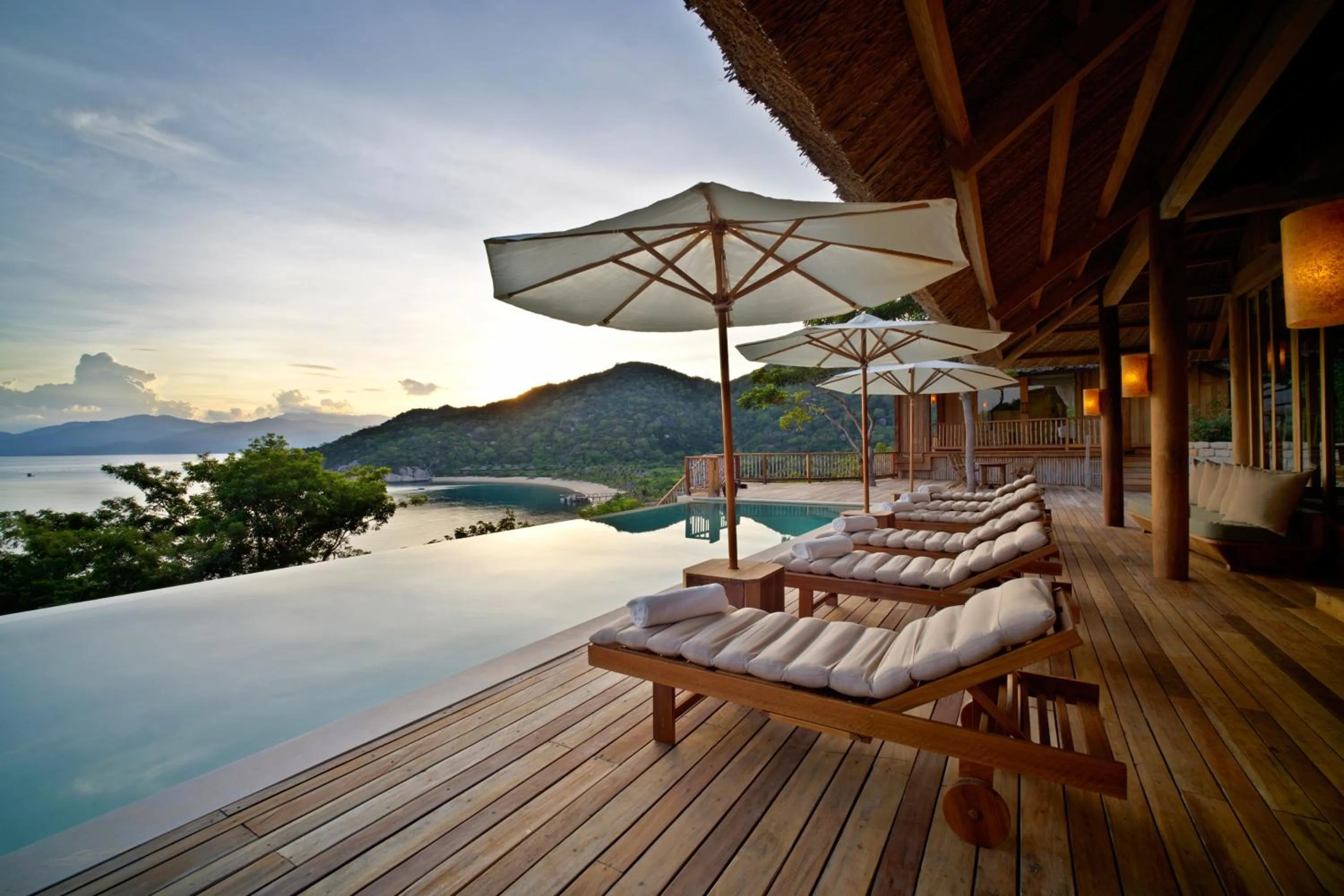 Natural landscape in Six Senses Ninh Van Bay