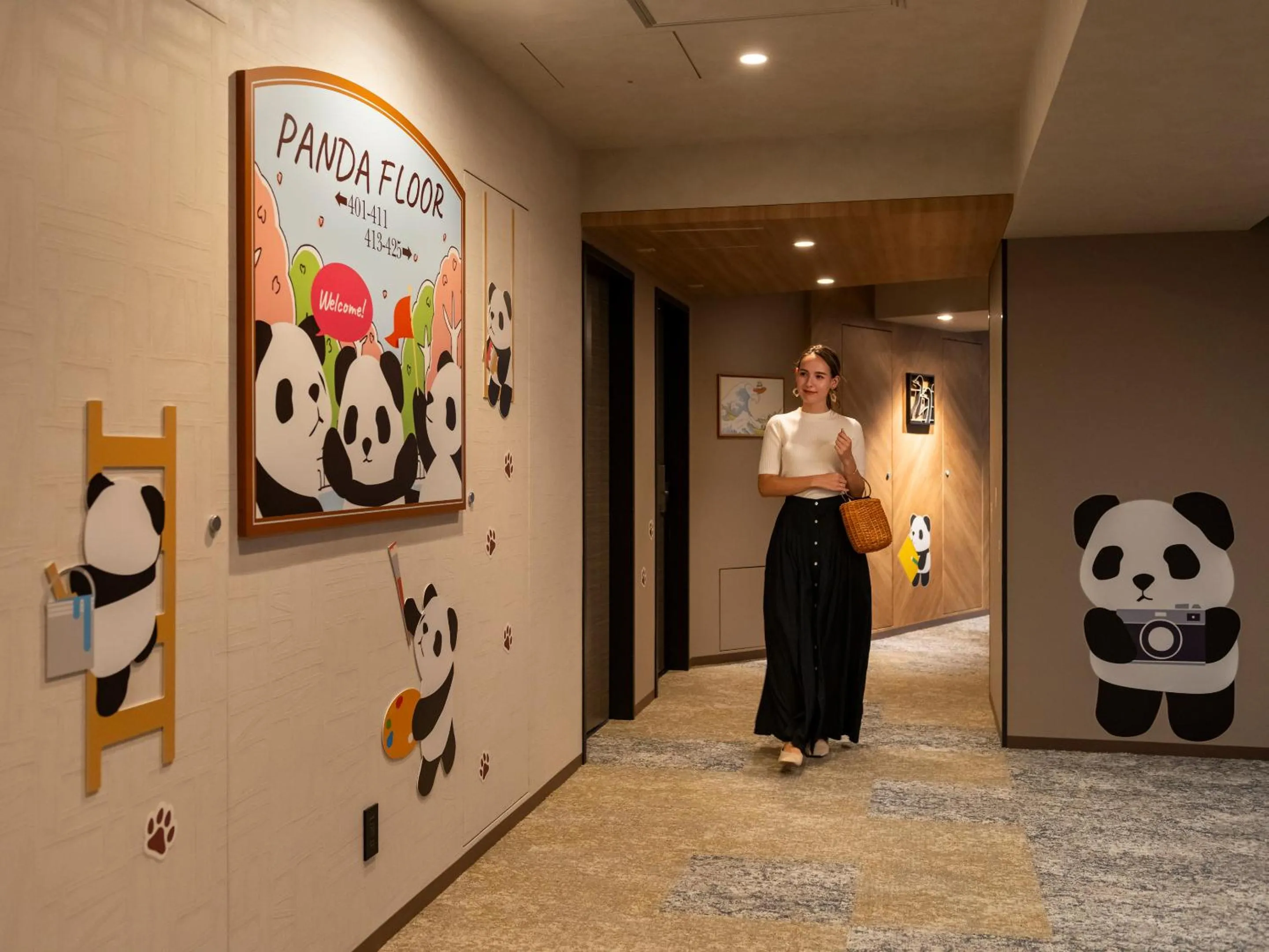 Decorative detail in Mitsui Garden Hotel Ueno