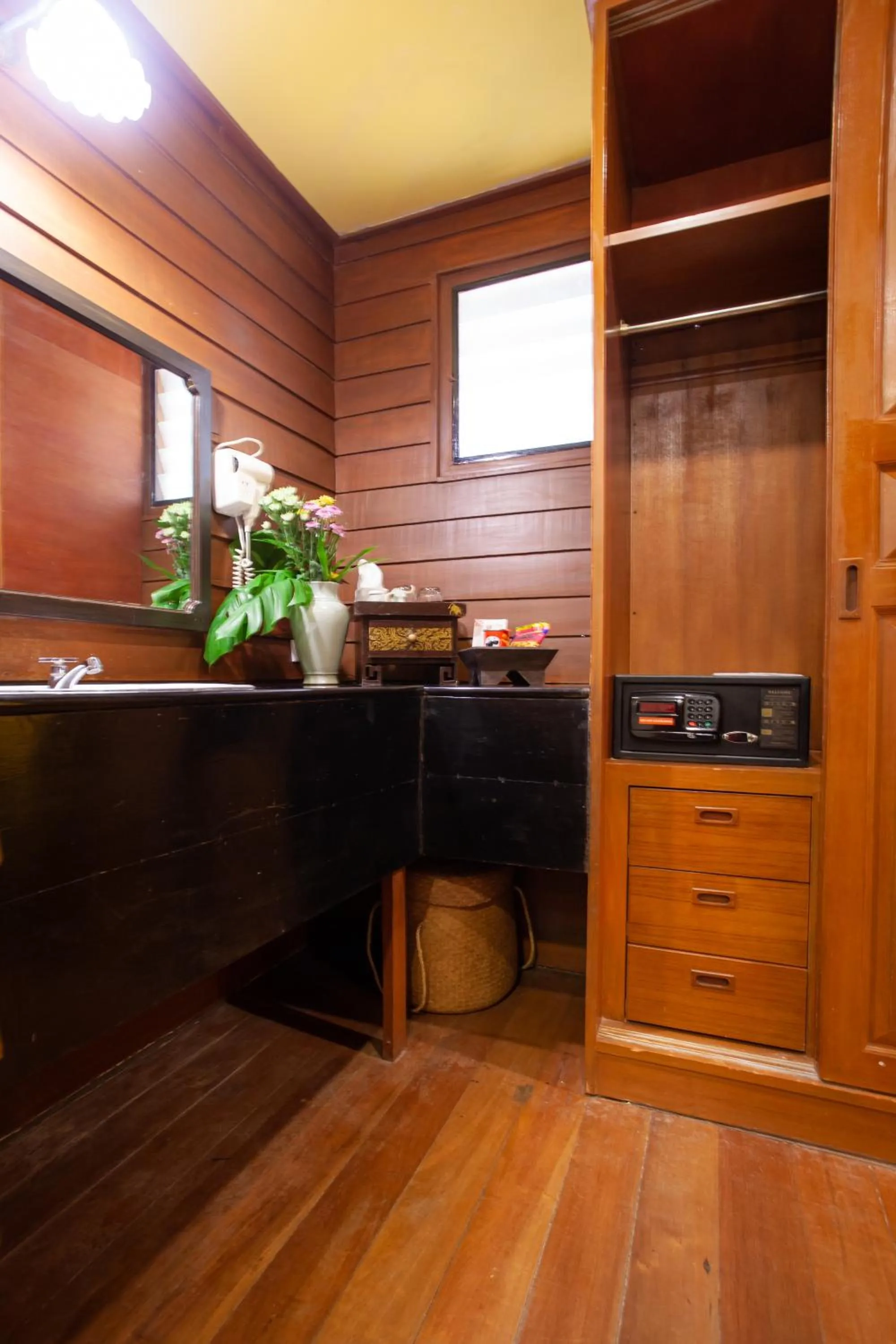 wardrobe in Baan Krating Phuket Resort -SHA Plus