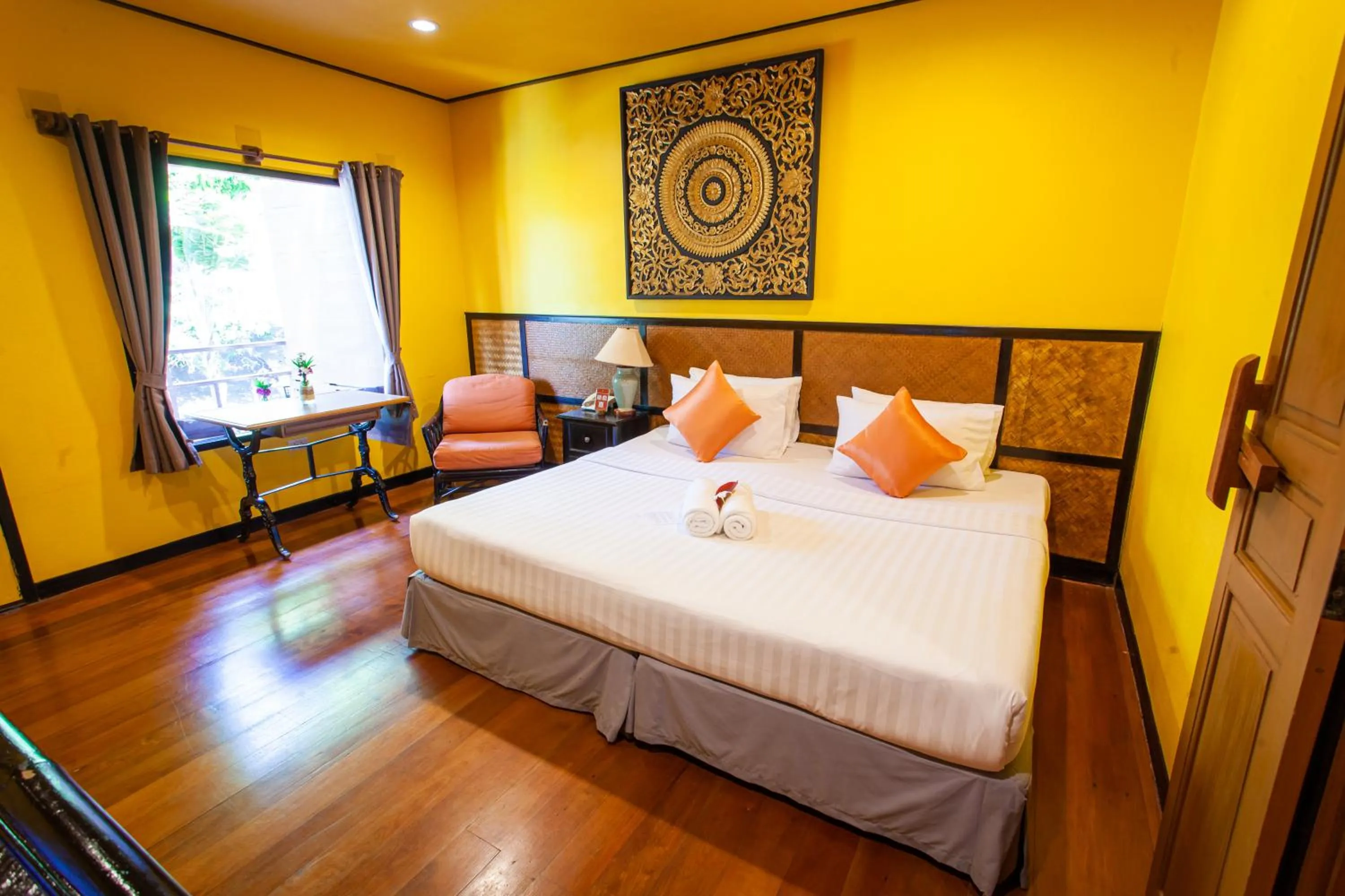 Bed in Baan Krating Phuket Resort -SHA Plus