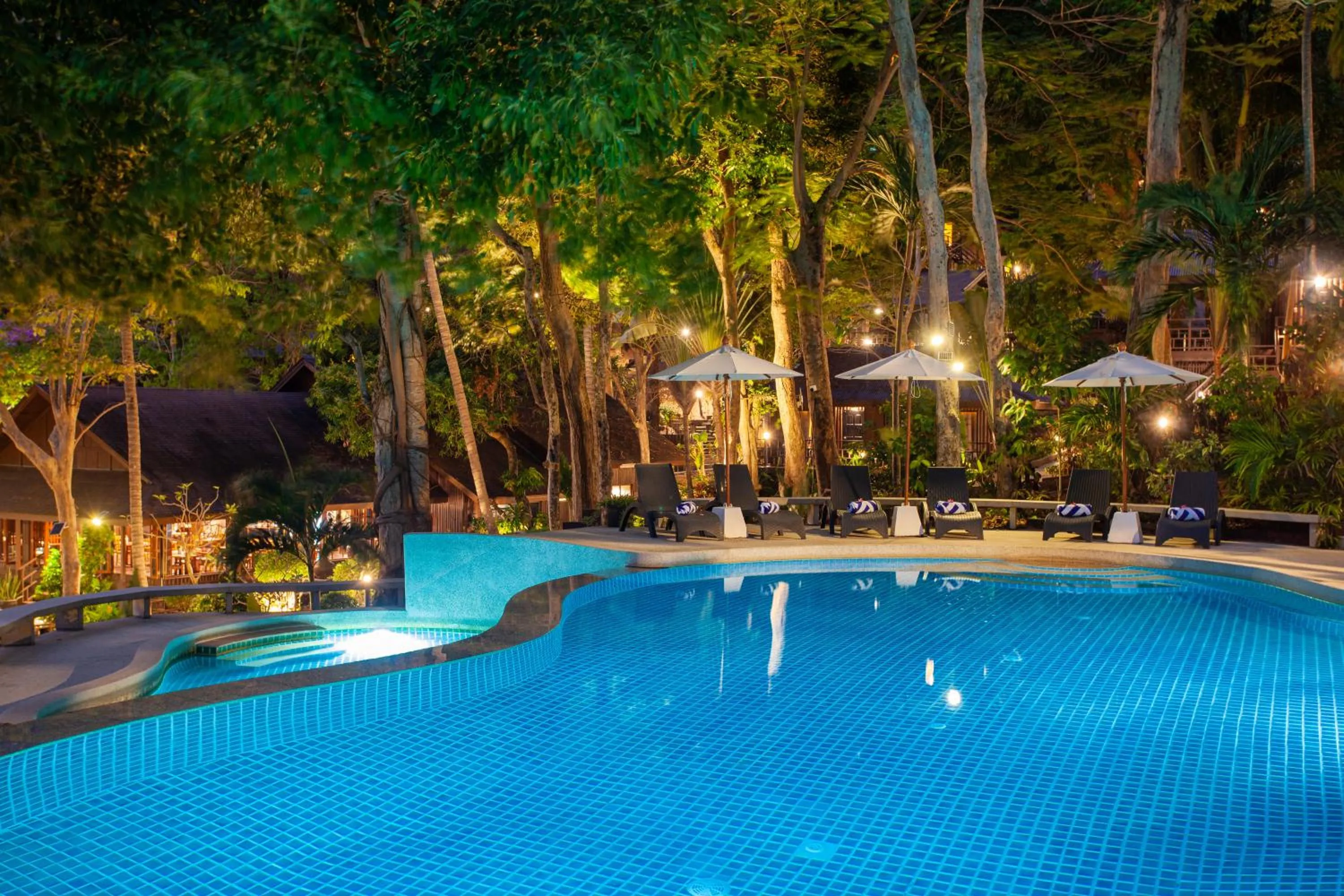 Swimming pool in Baan Krating Phuket Resort -SHA Plus
