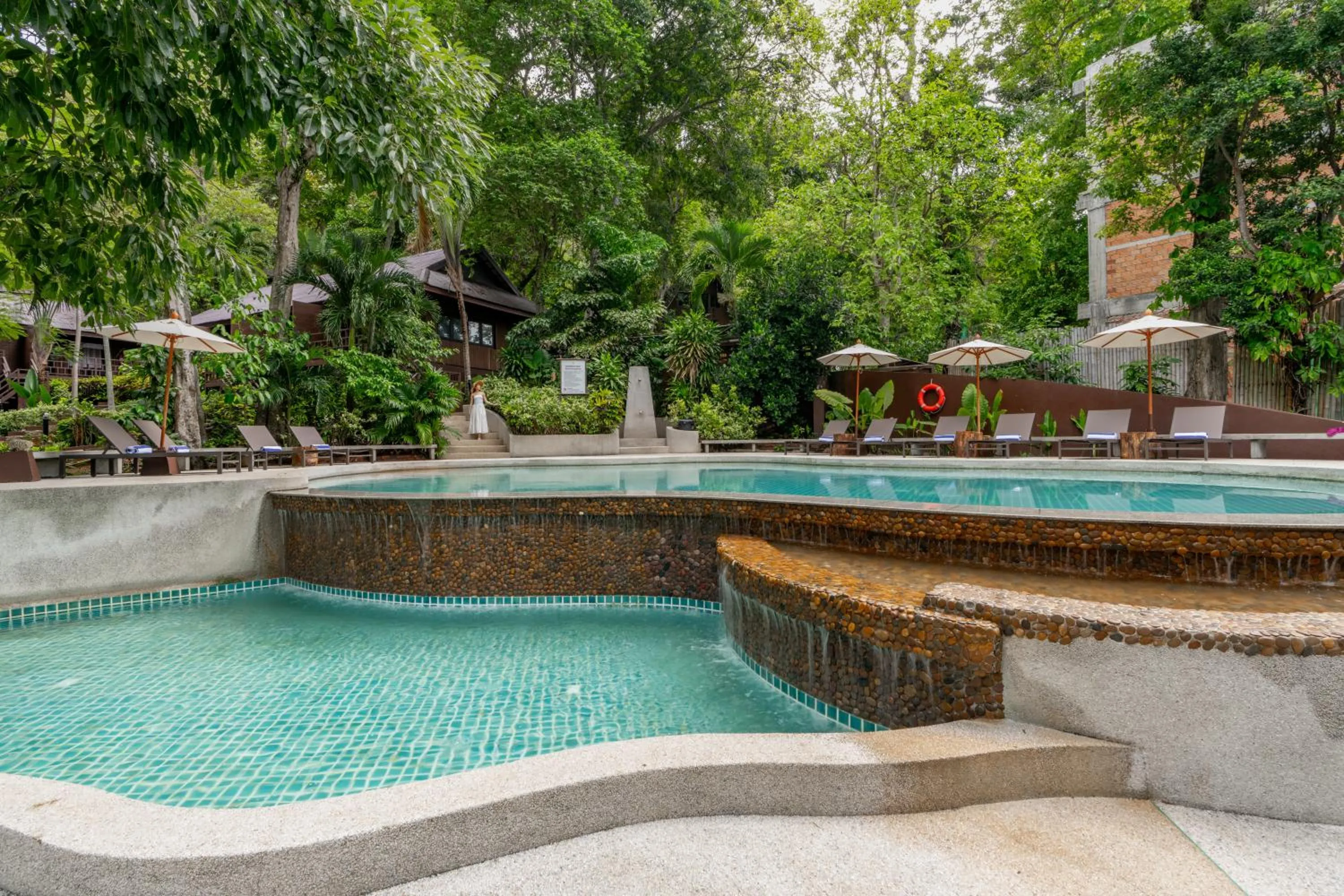 Pool view in Baan Krating Phuket Resort -SHA Plus