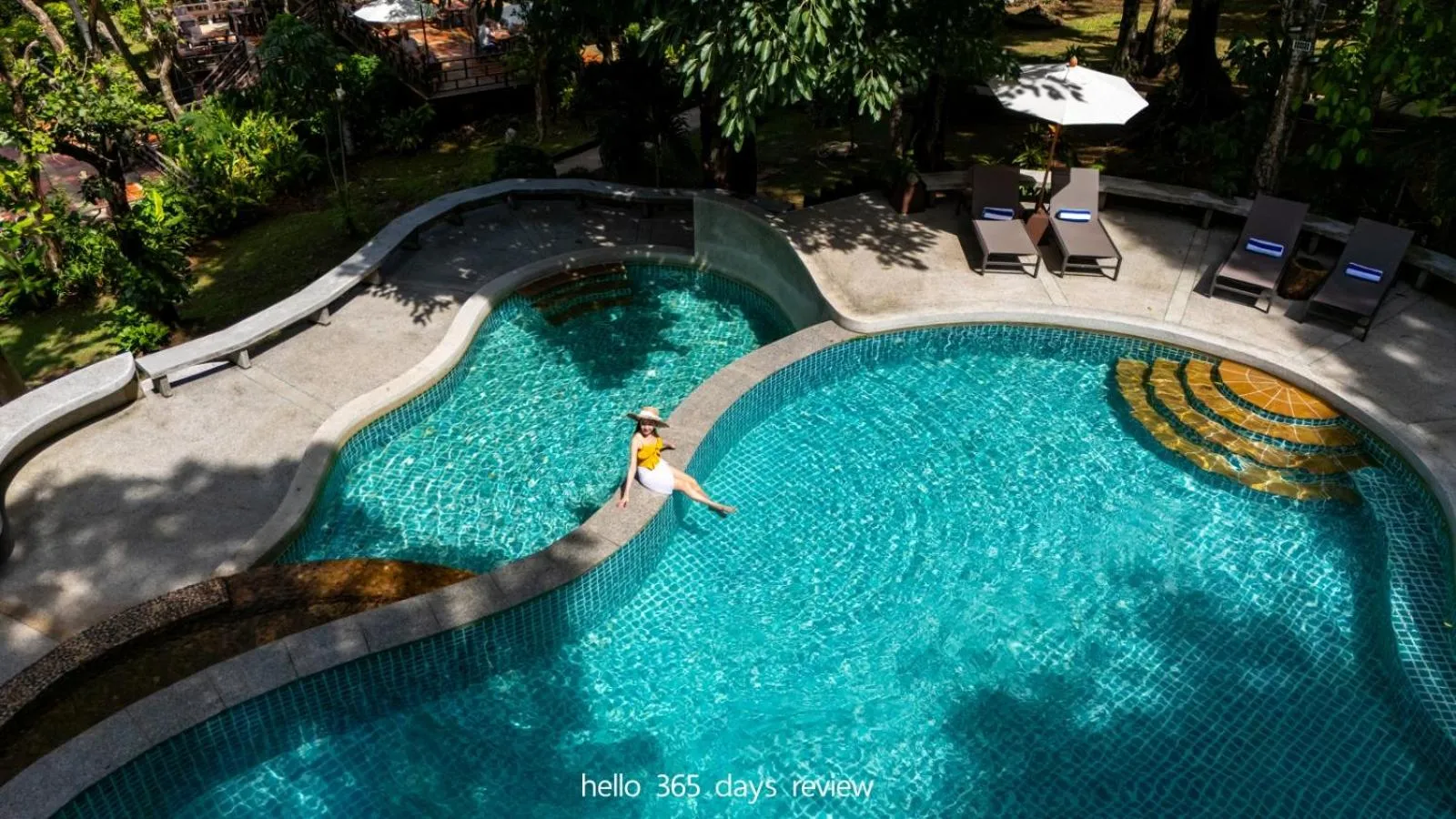 Swimming pool in Baan Krating Phuket Resort -SHA Plus