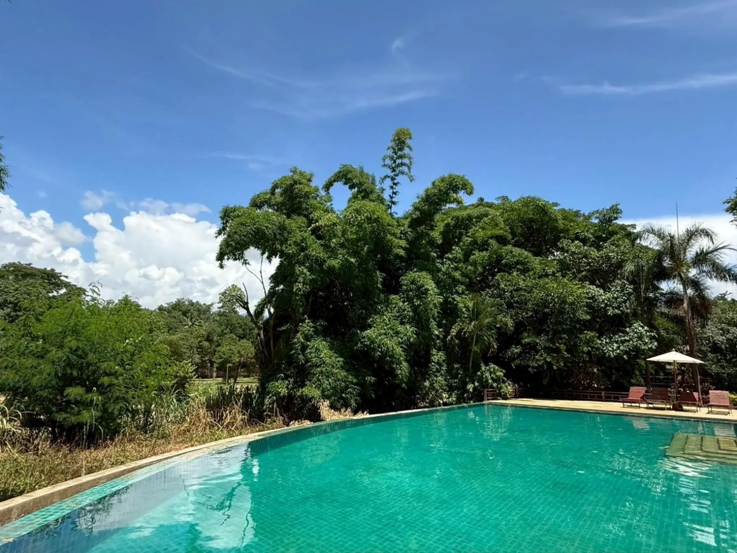 Pool view in Baan Krating Pai Resort - SHA Plus