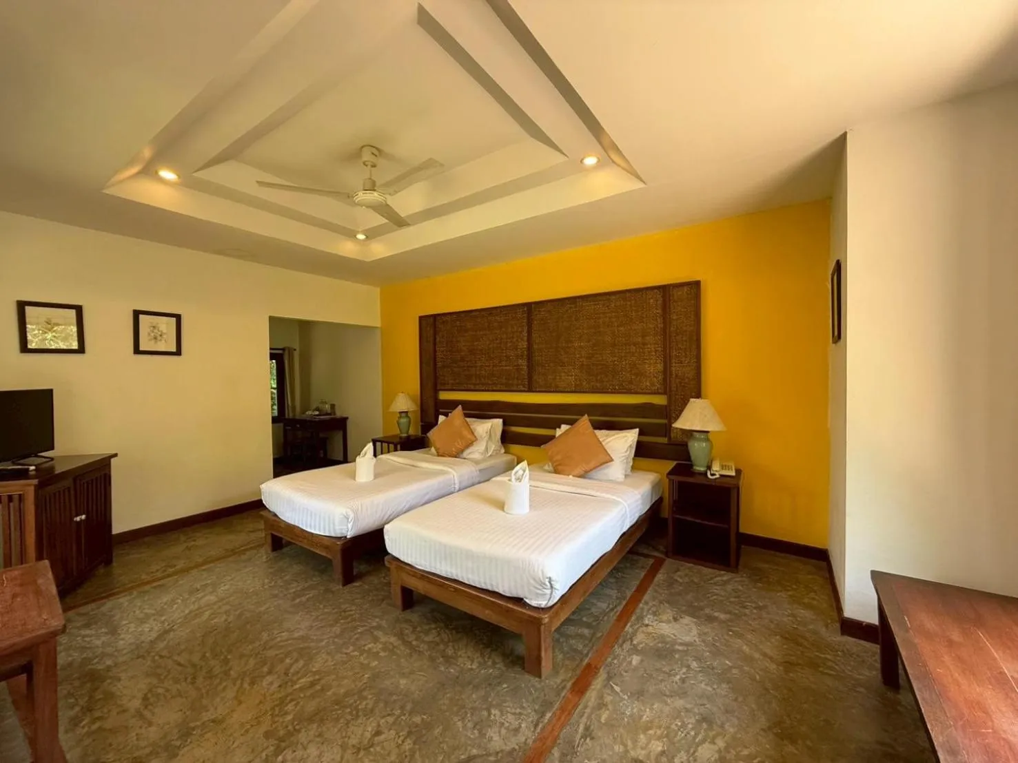 Bed in Baan Krating Pai Resort - SHA Plus