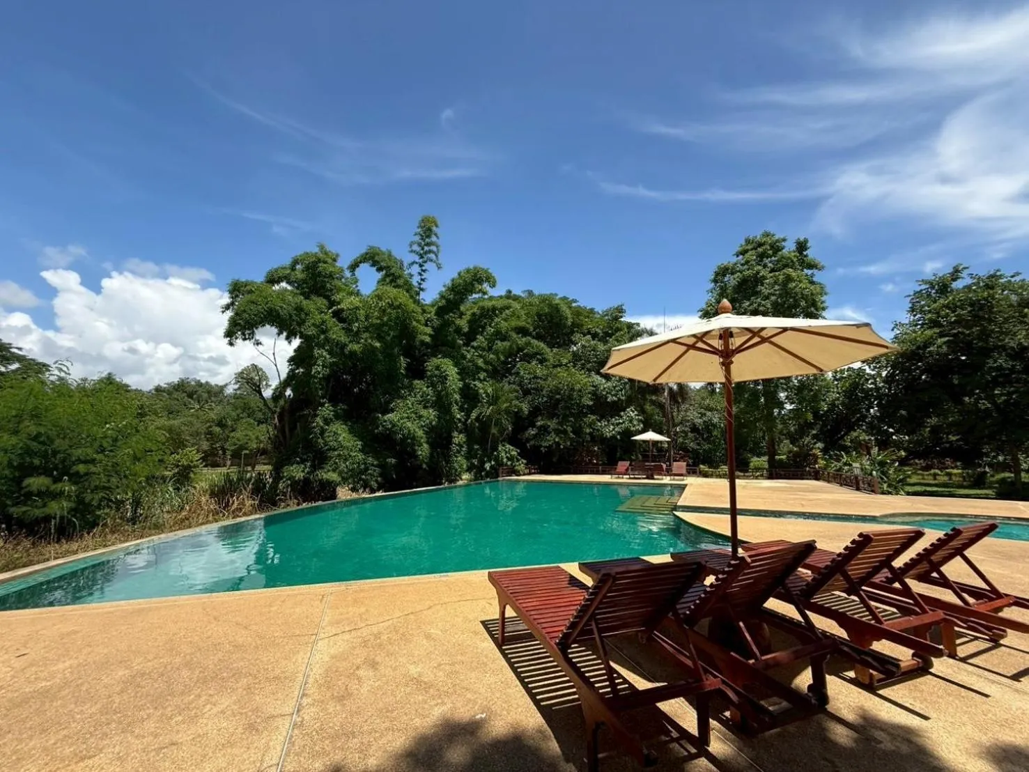 Swimming pool in Baan Krating Pai Resort - SHA Plus