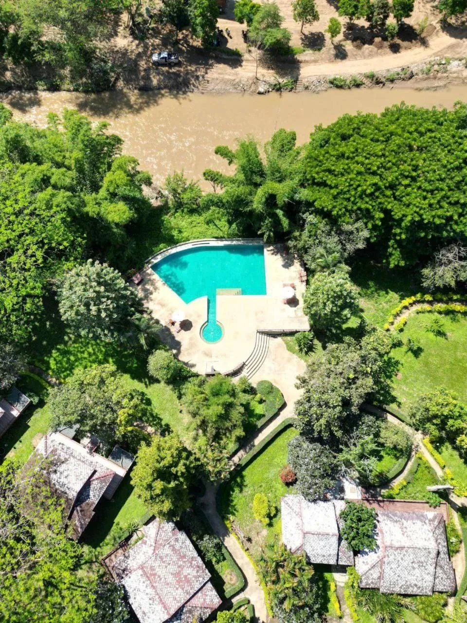 Swimming pool in Baan Krating Pai Resort - SHA Plus