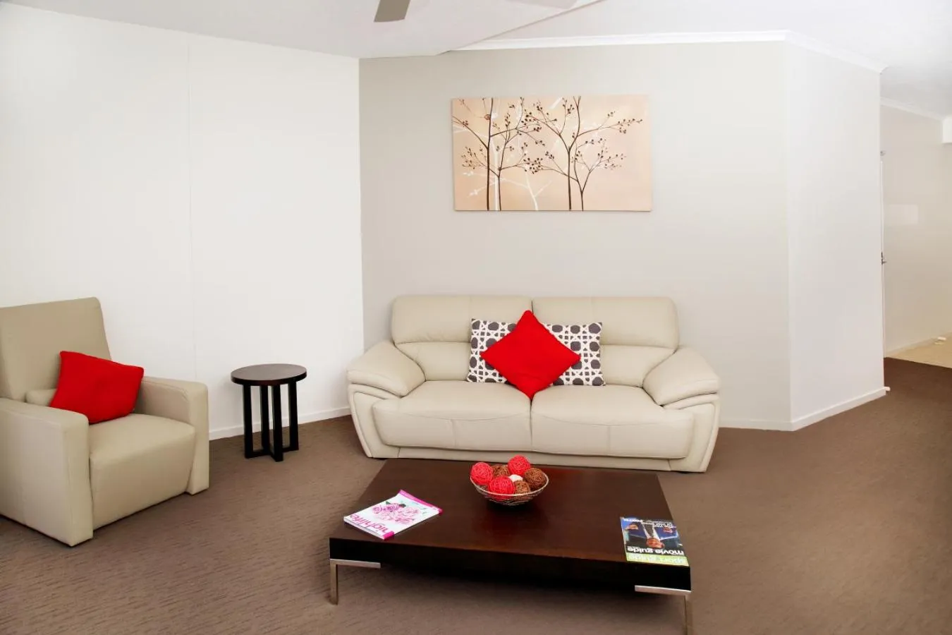 Living room in Toowoomba Central Plaza Apartment Hotel Official