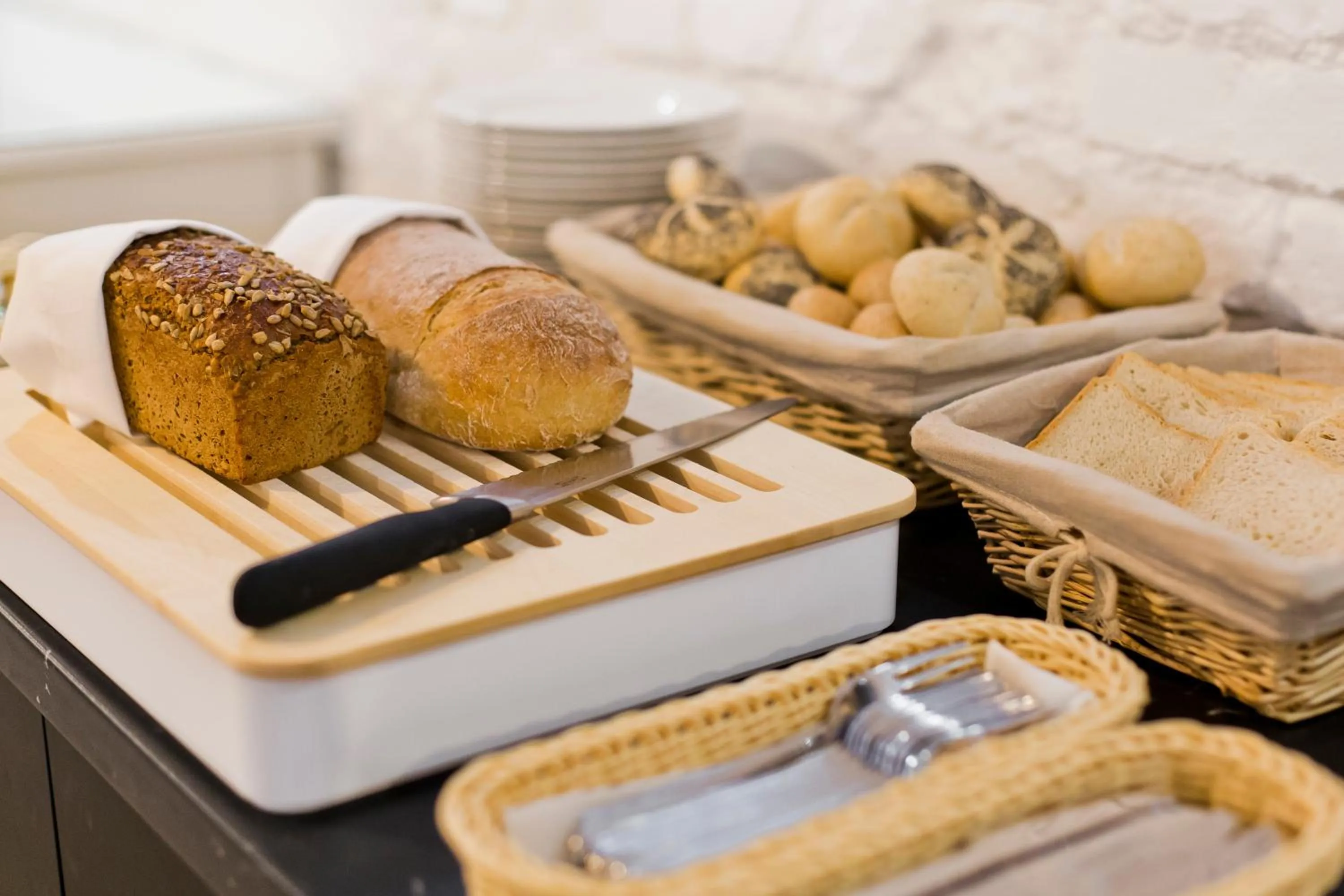 Buffet breakfast in Hotel Silver