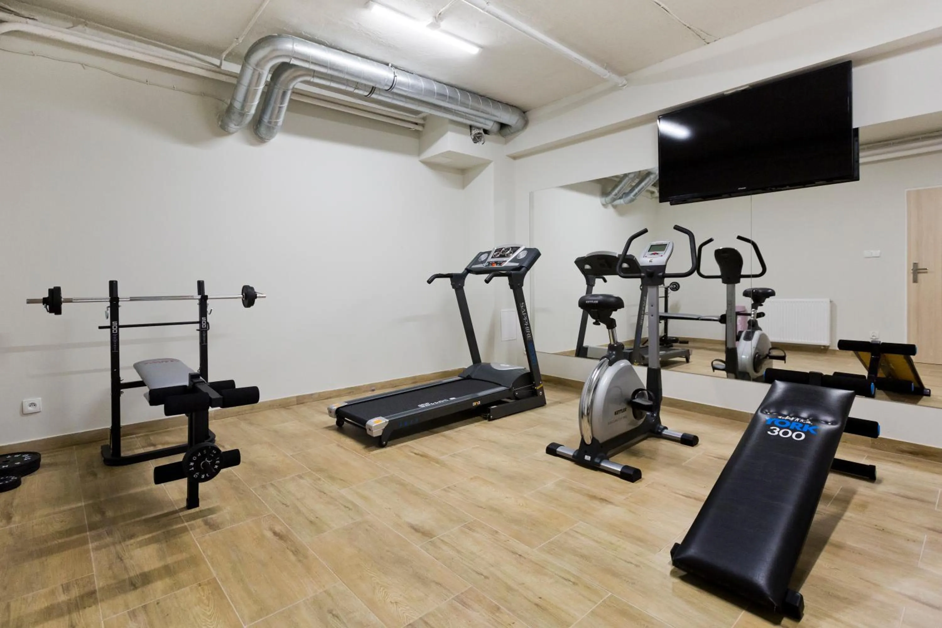 Fitness centre/facilities in Hotel Silver