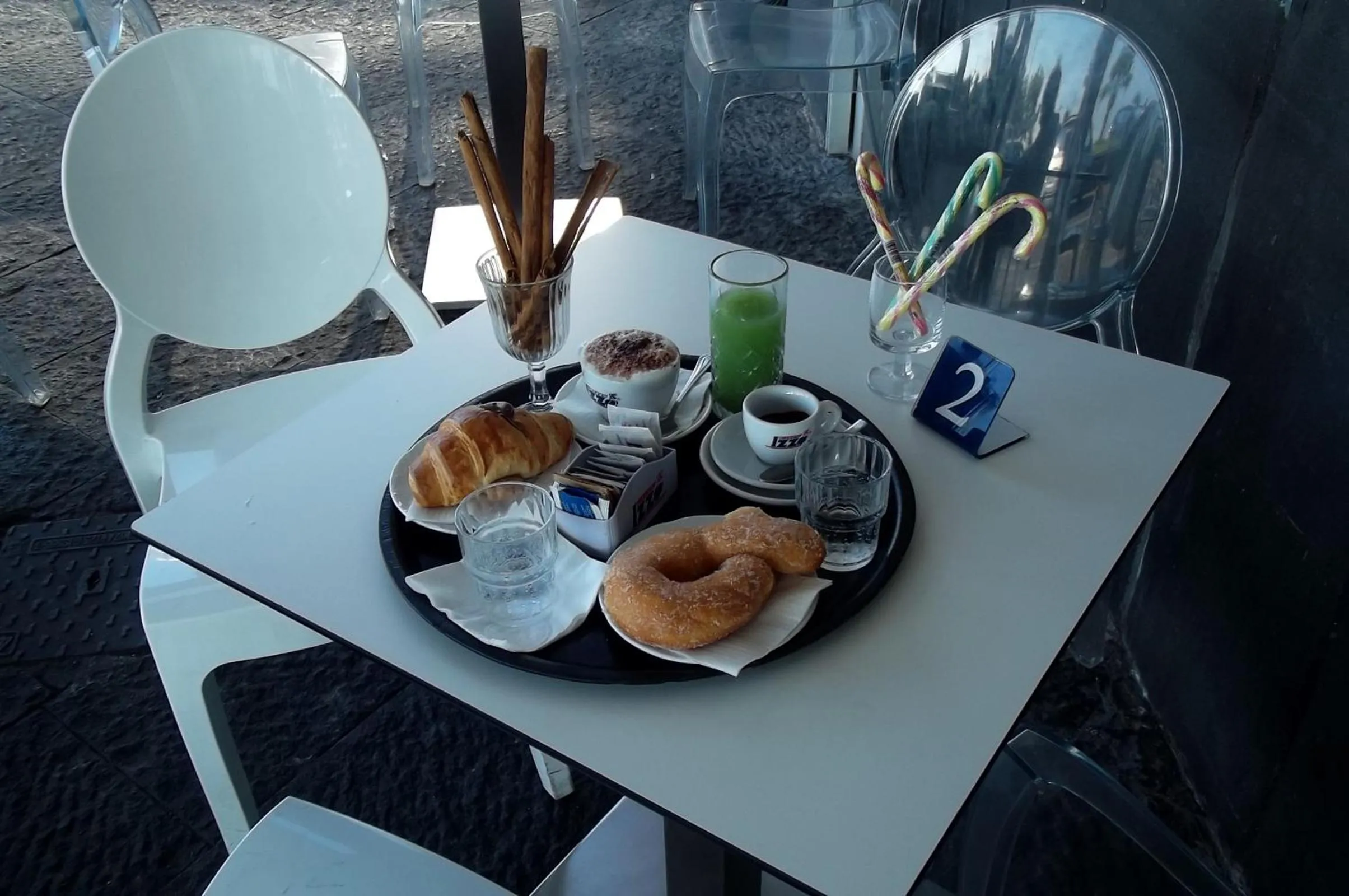 Food close-up in B&B del Mare