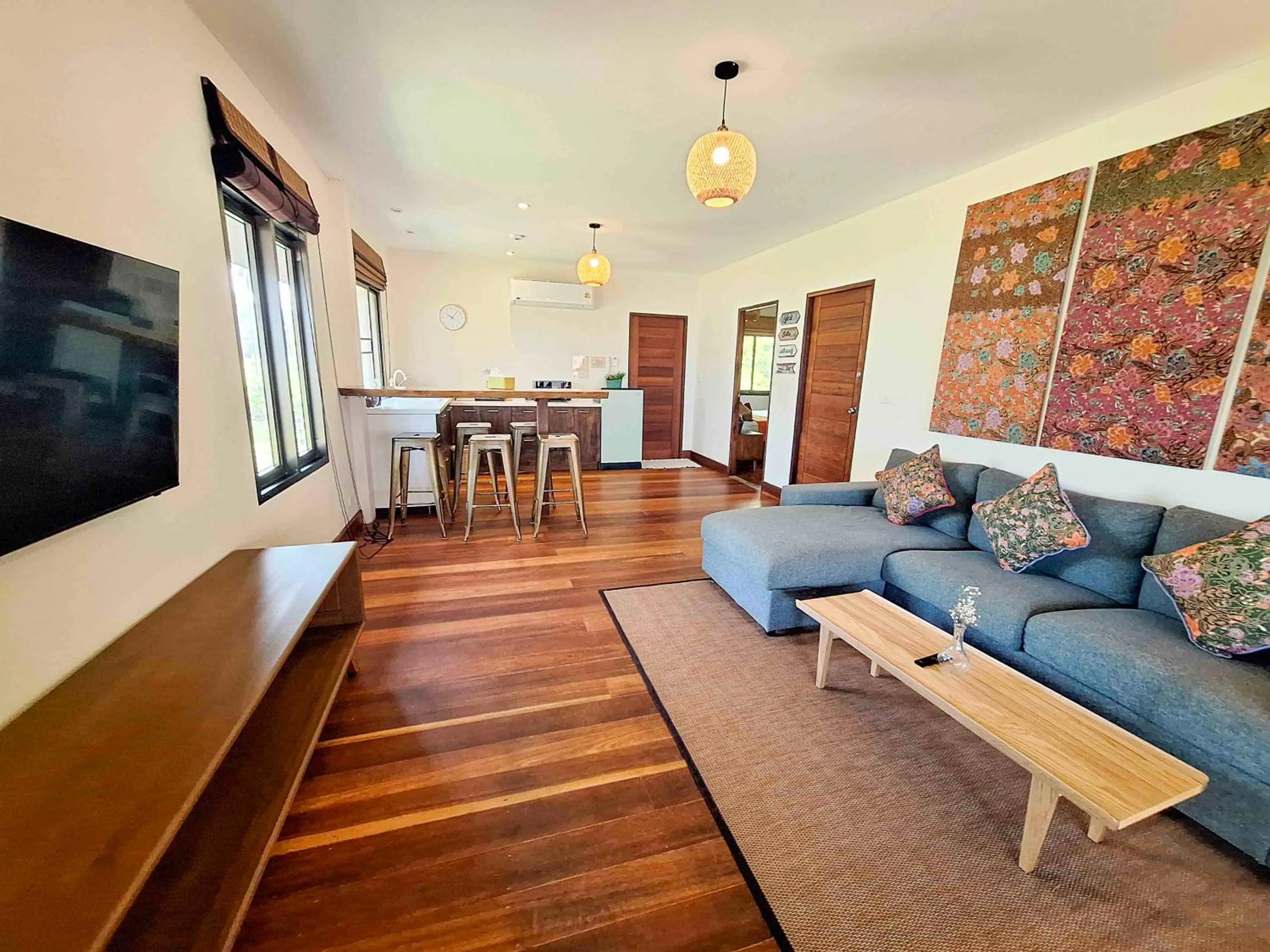 Living room in Baan Manali Resort