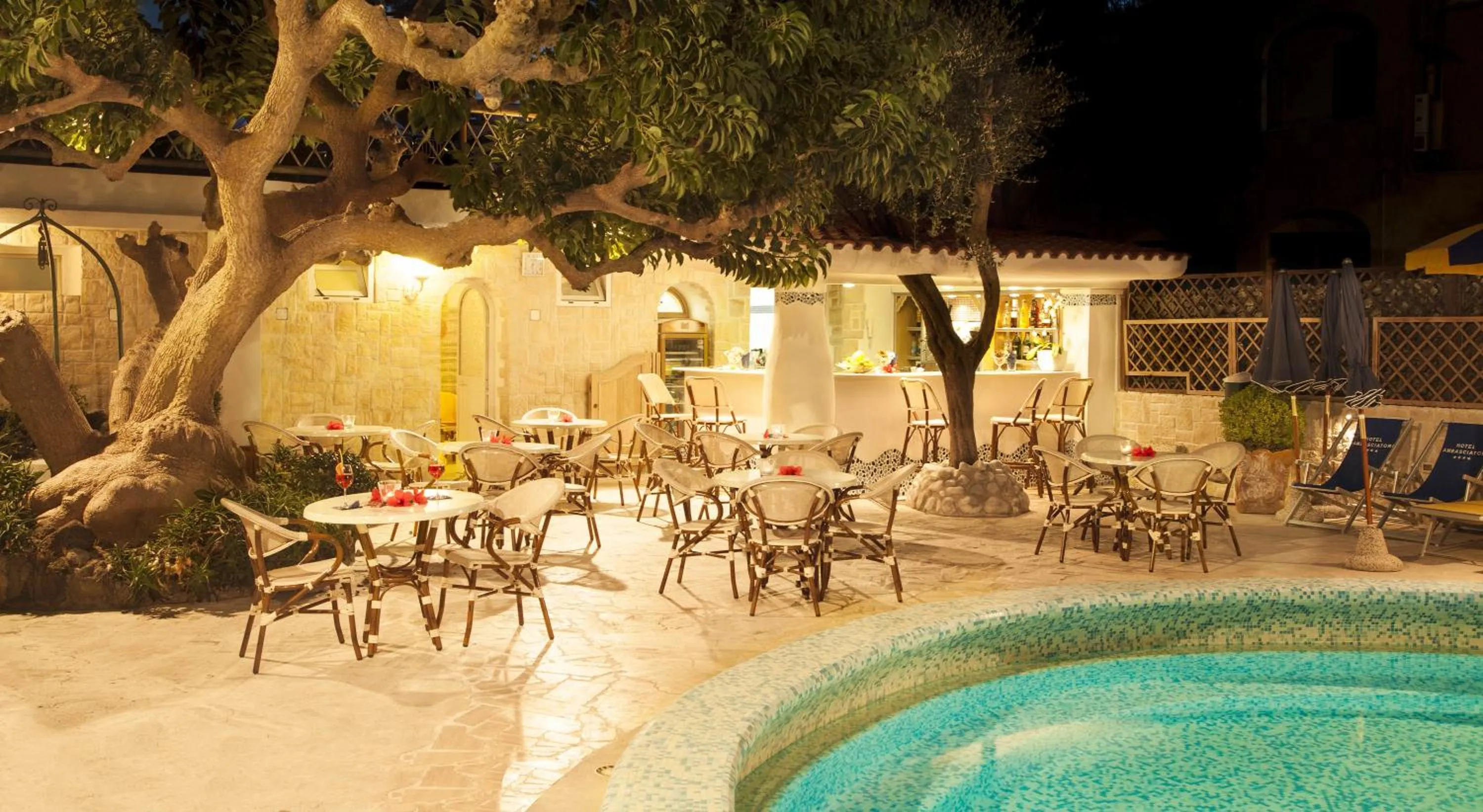 Lounge or bar in Hotel Ambasciatori