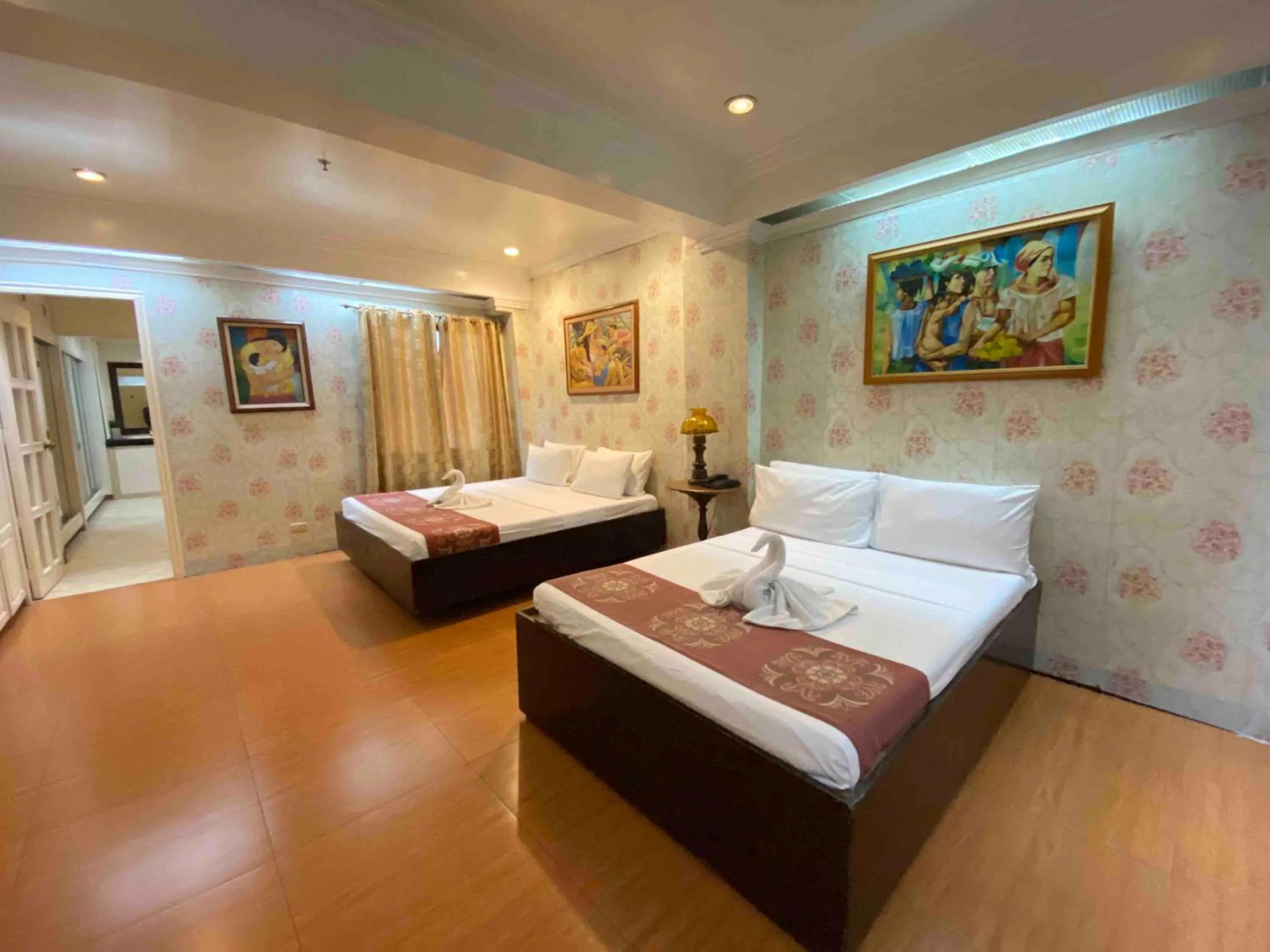 Bed in Stone House Quezon City