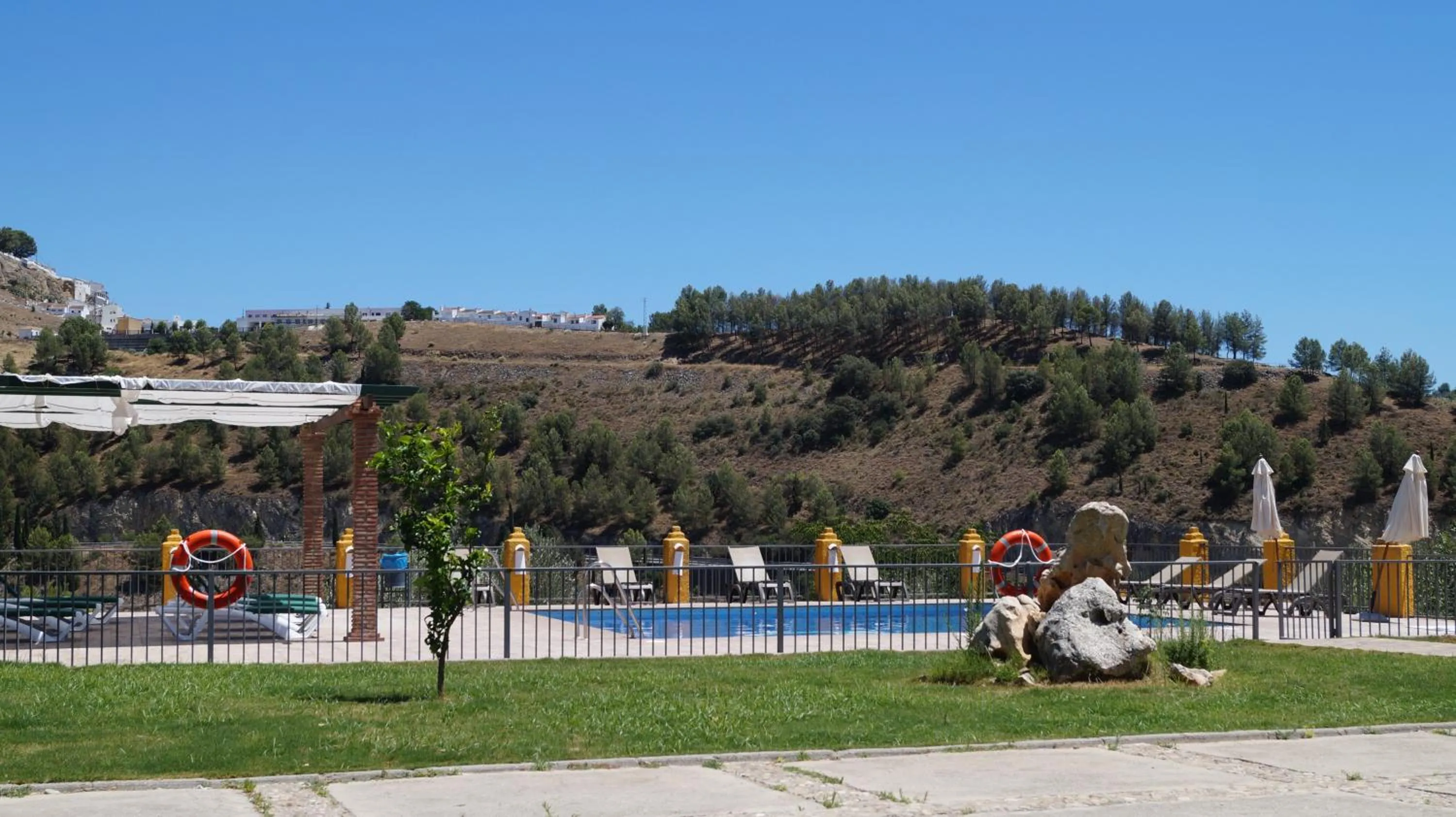Natural landscape in Caserio de Iznájar
