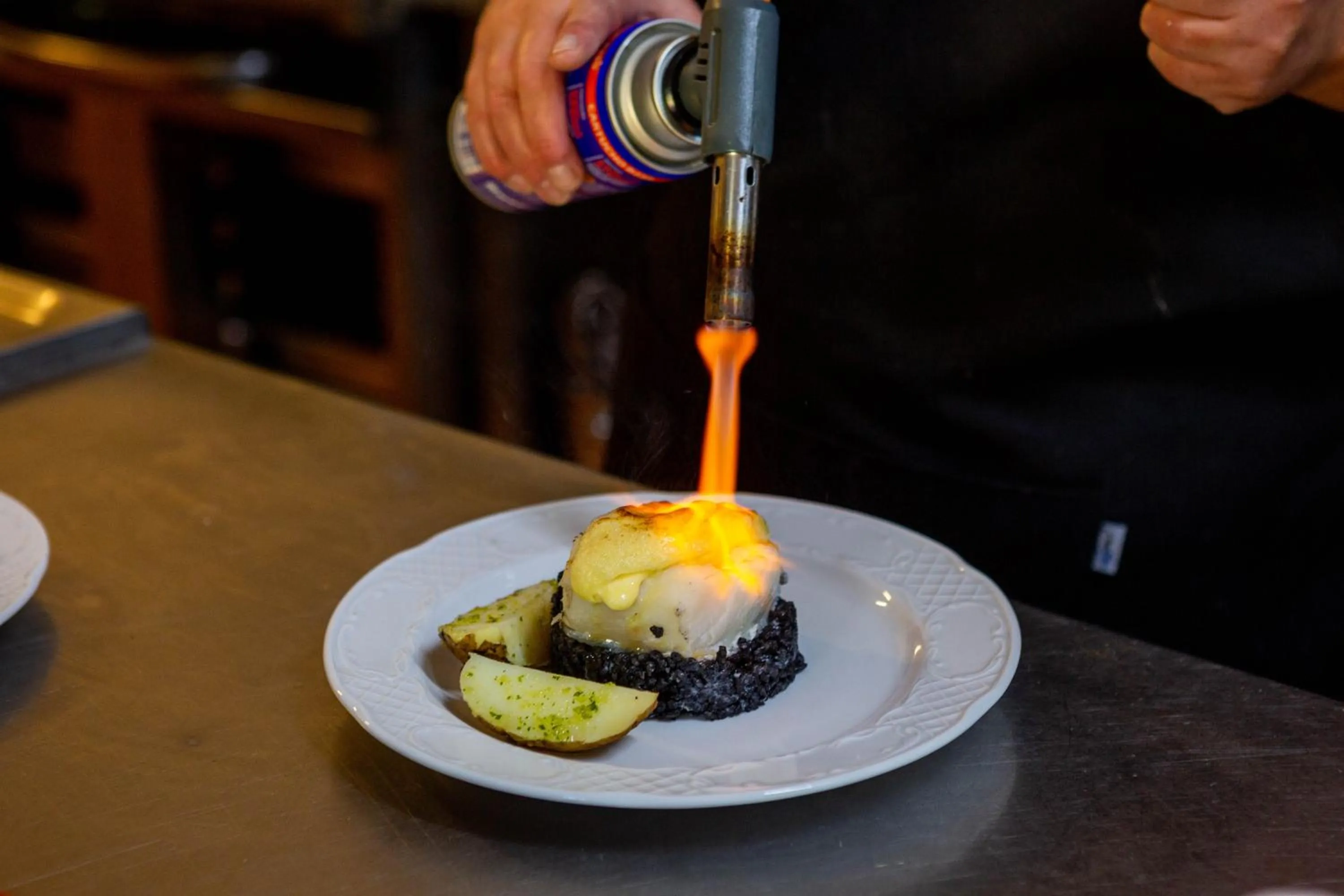 Food close-up in Caserio de Iznájar