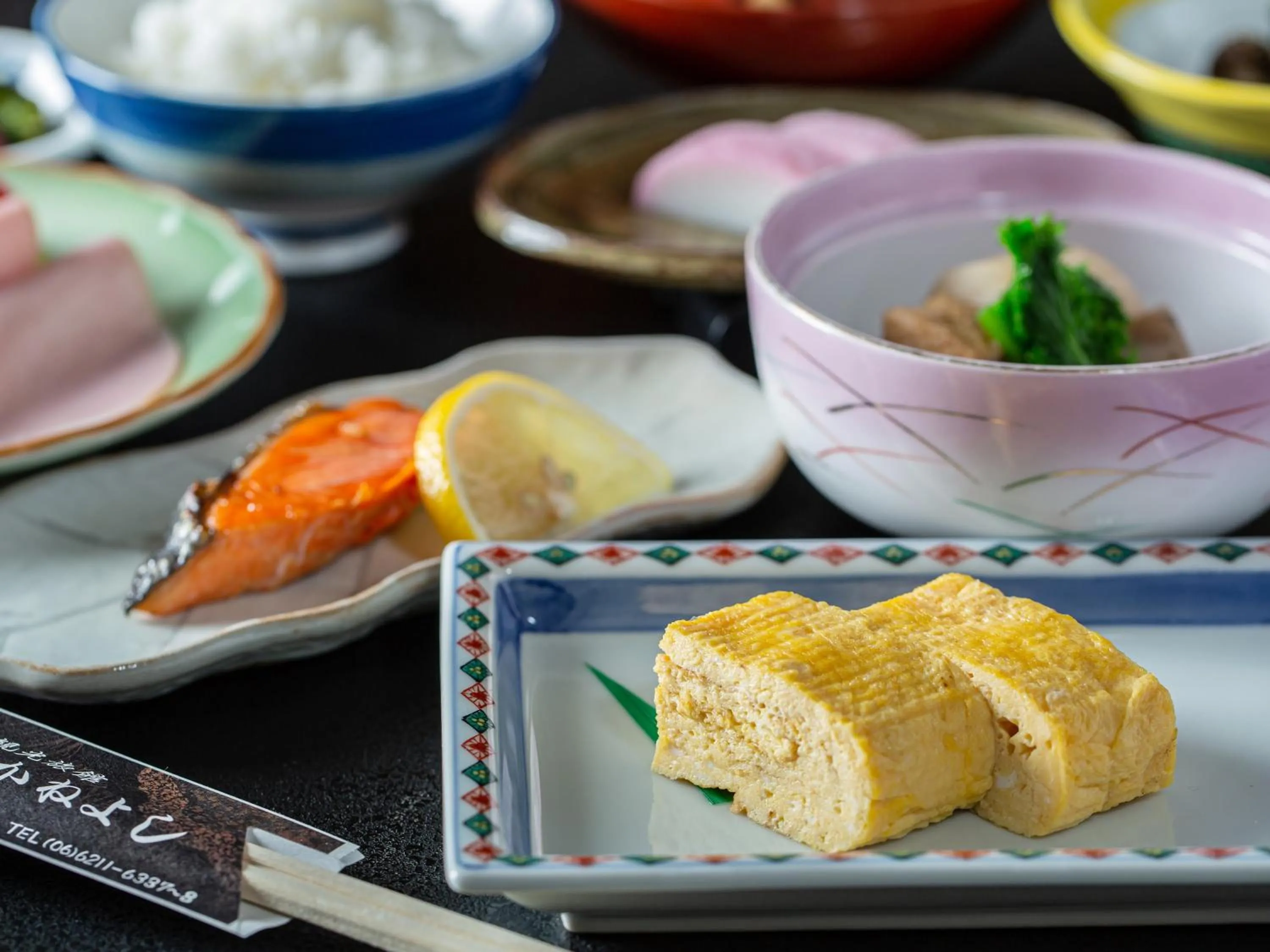 Breakfast in Kaneyoshi Ryokan