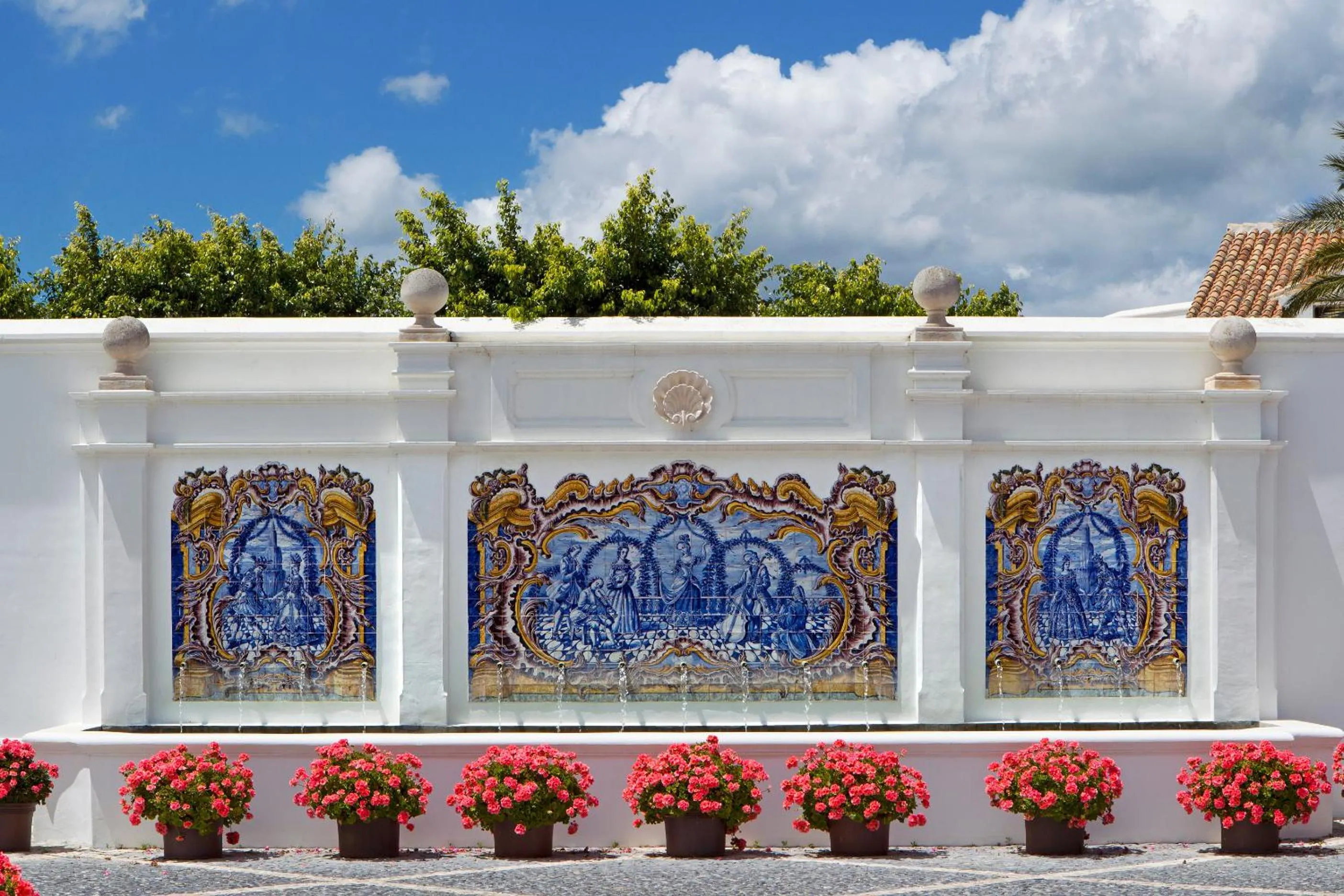 Decorative detail in Finca Cortesin Hotel Golf & Spa