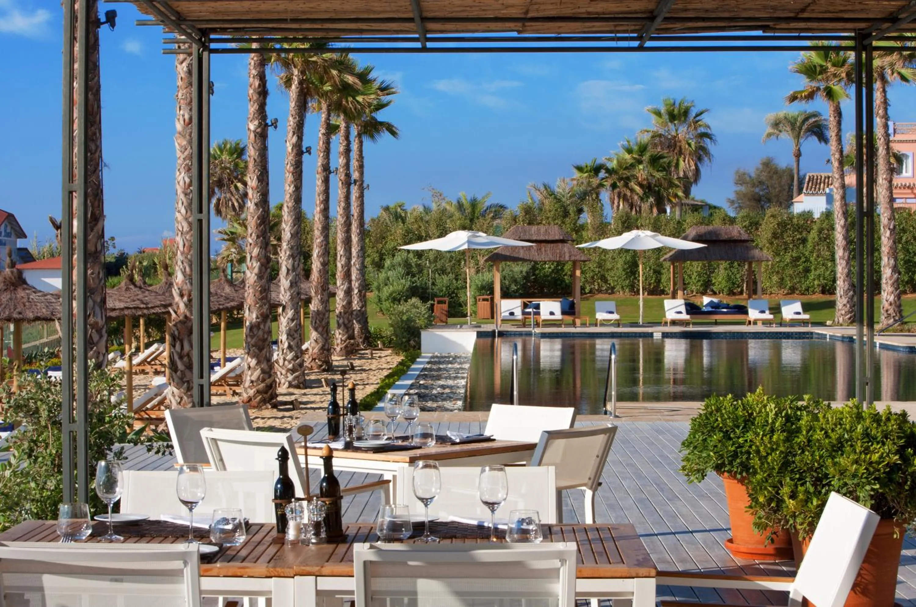 Restaurant/places to eat in Finca Cortesin Hotel Golf & Spa