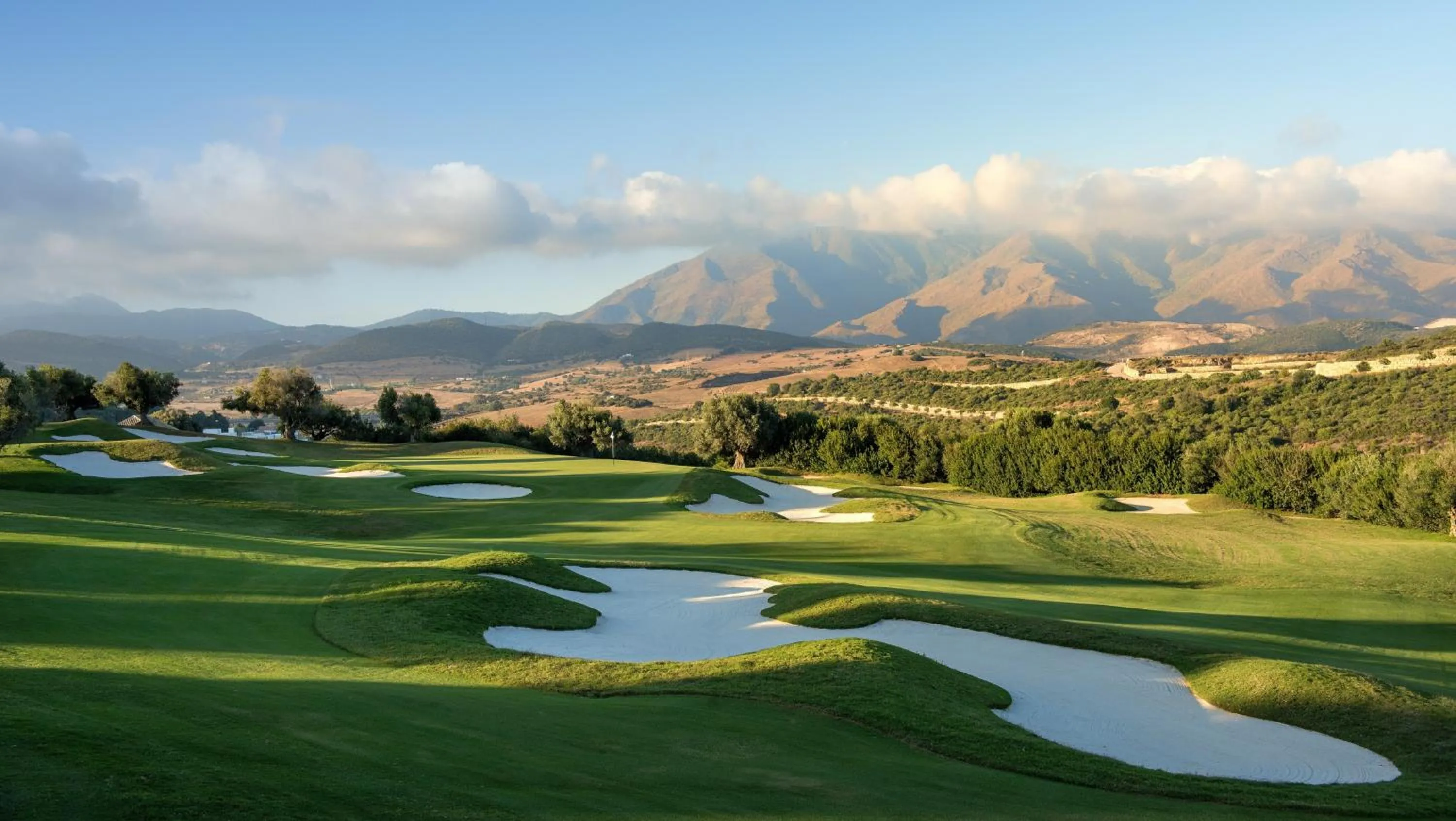 Golfcourse in Finca Cortesin Hotel Golf & Spa