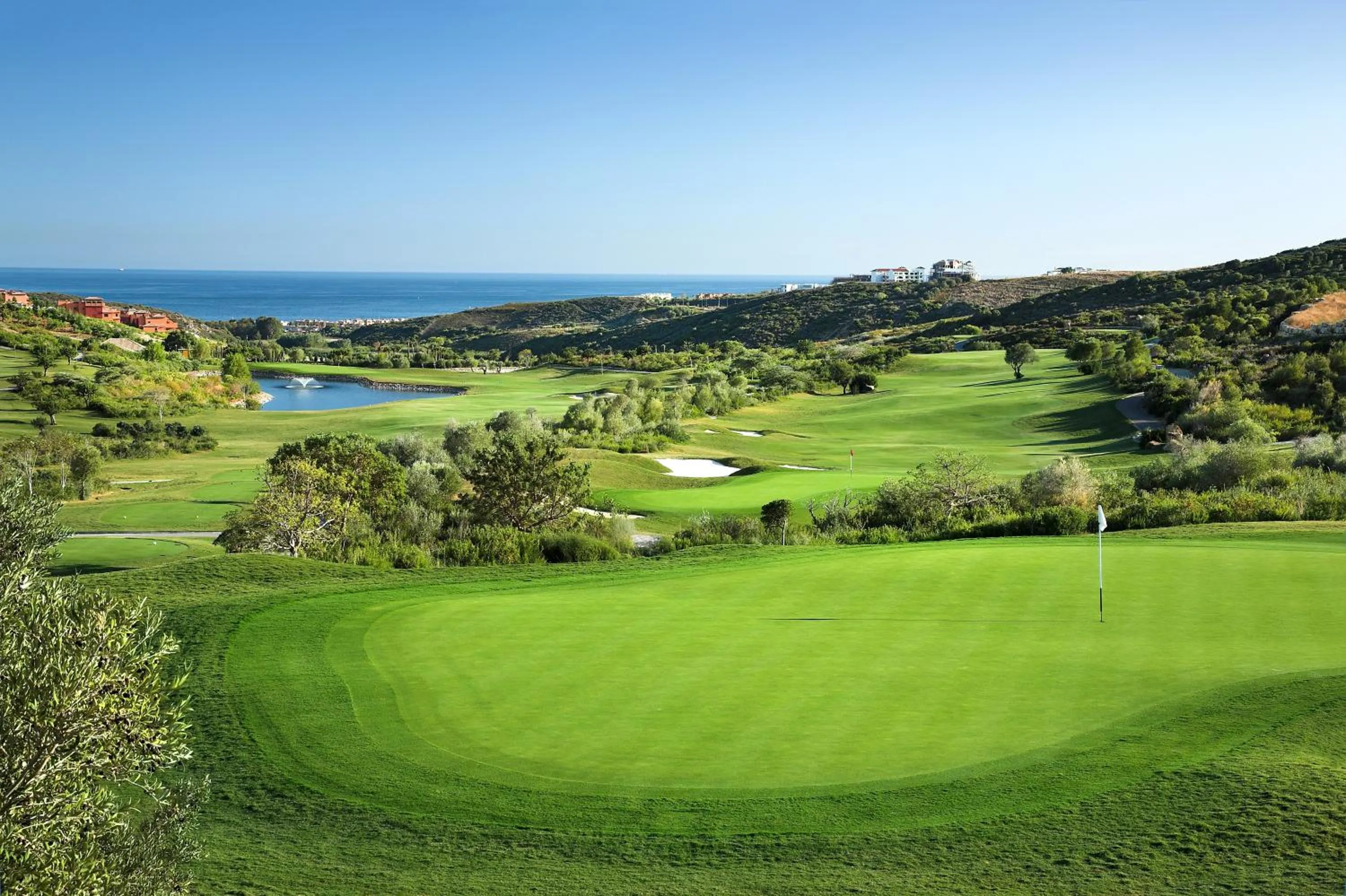 Golfcourse in Finca Cortesin Hotel Golf & Spa