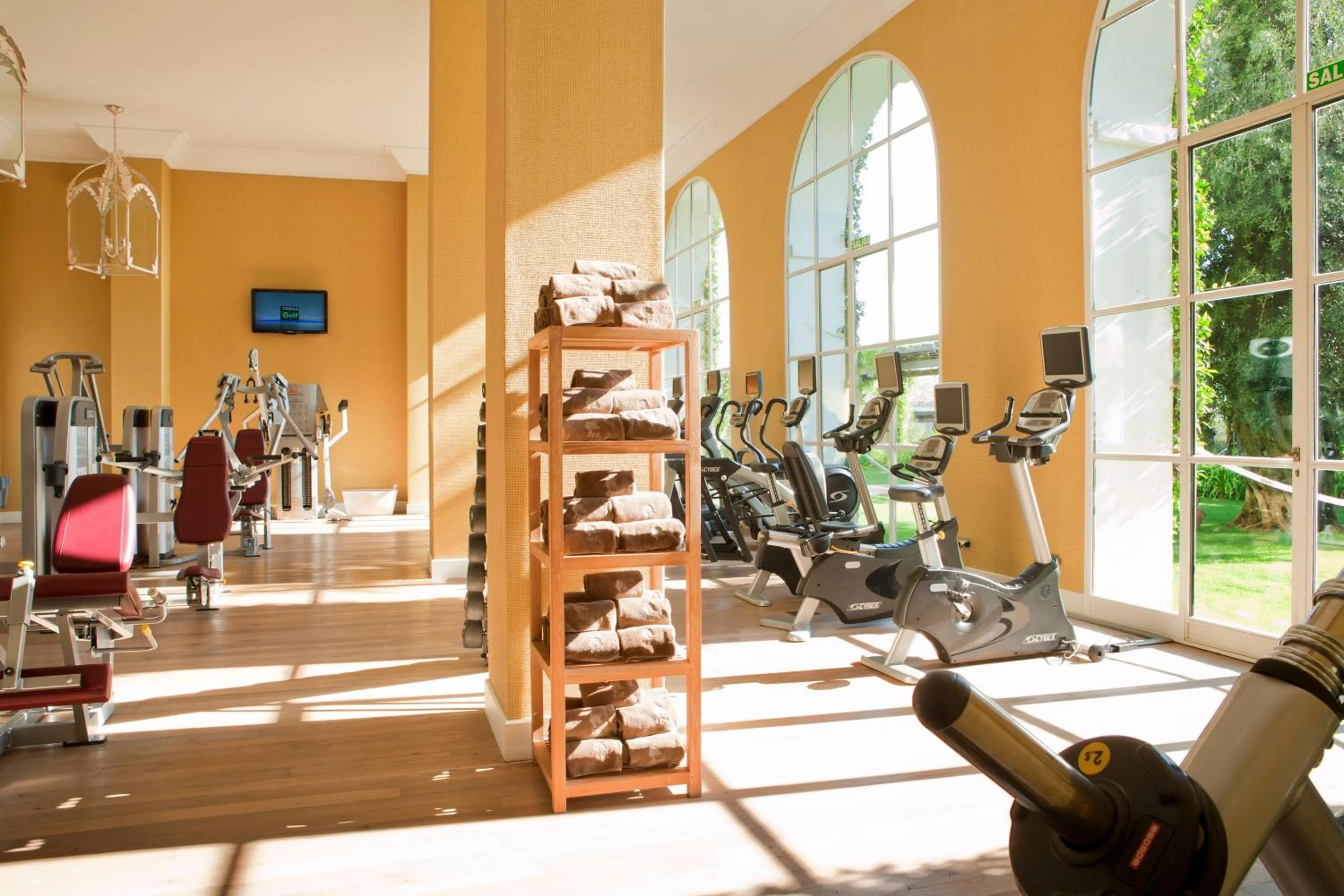 Fitness centre/facilities in Finca Cortesin Hotel Golf & Spa