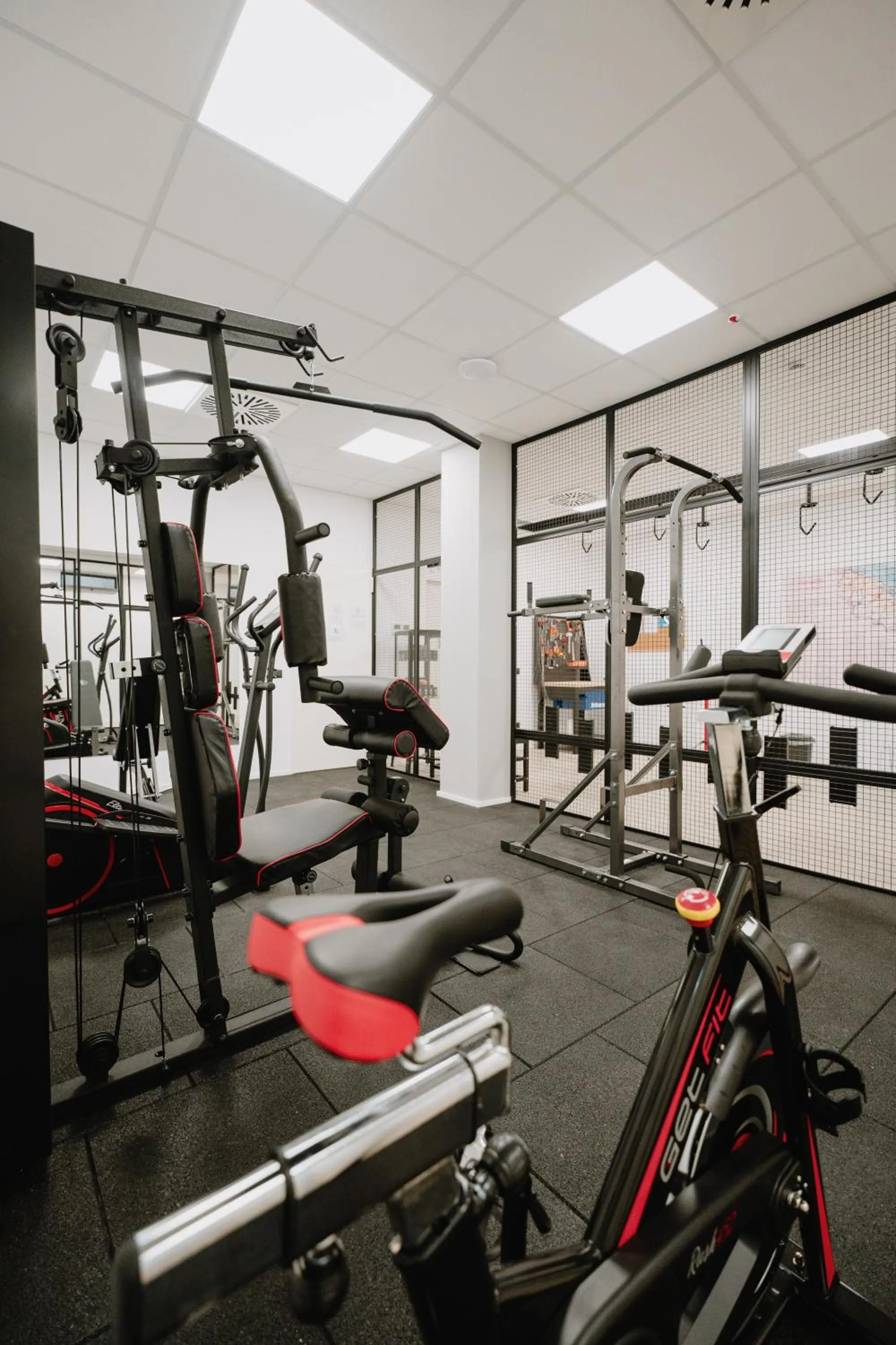 Fitness centre/facilities in Eden Hotel