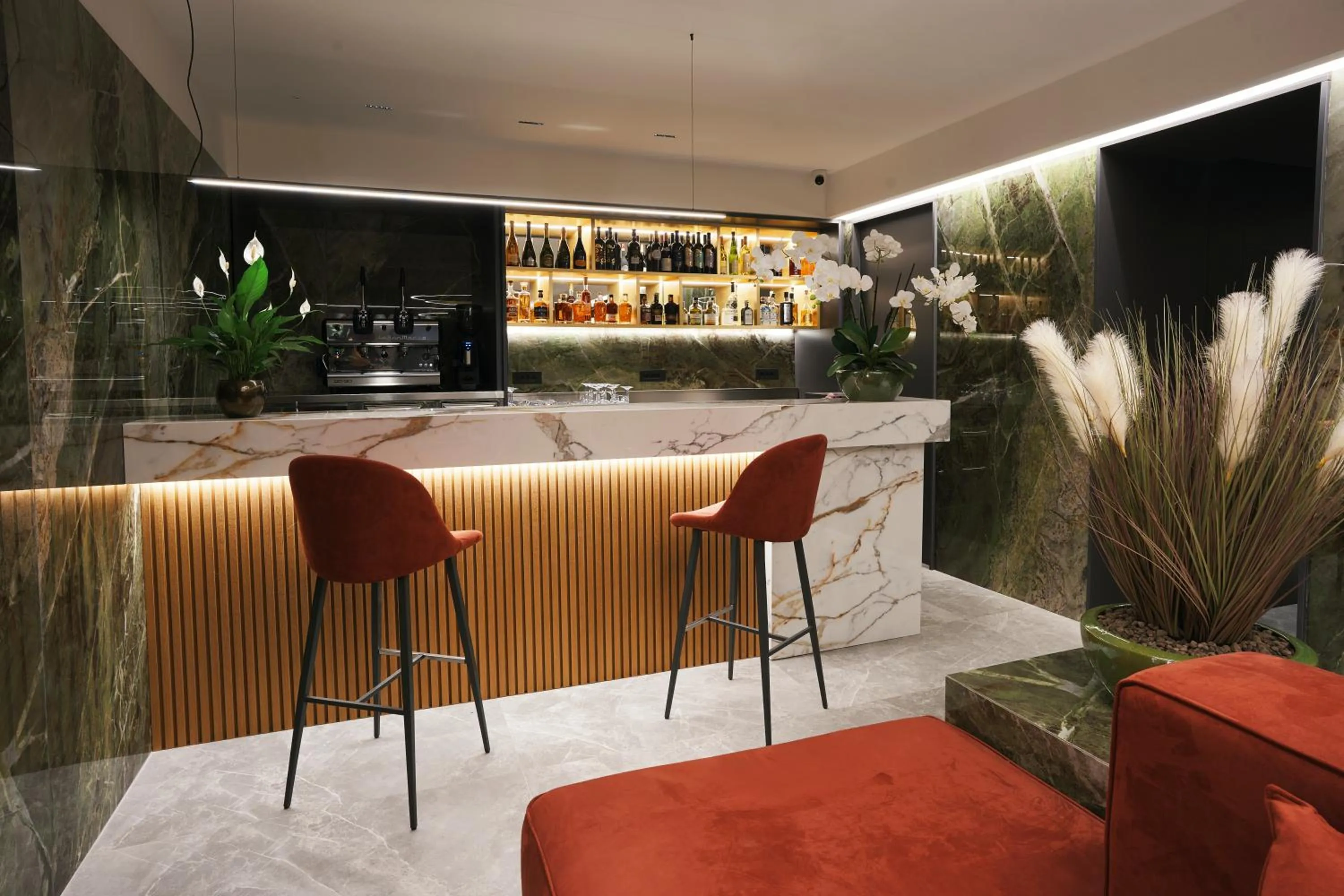 Living room in Albergo Pompei Valley - Boutique Hotel