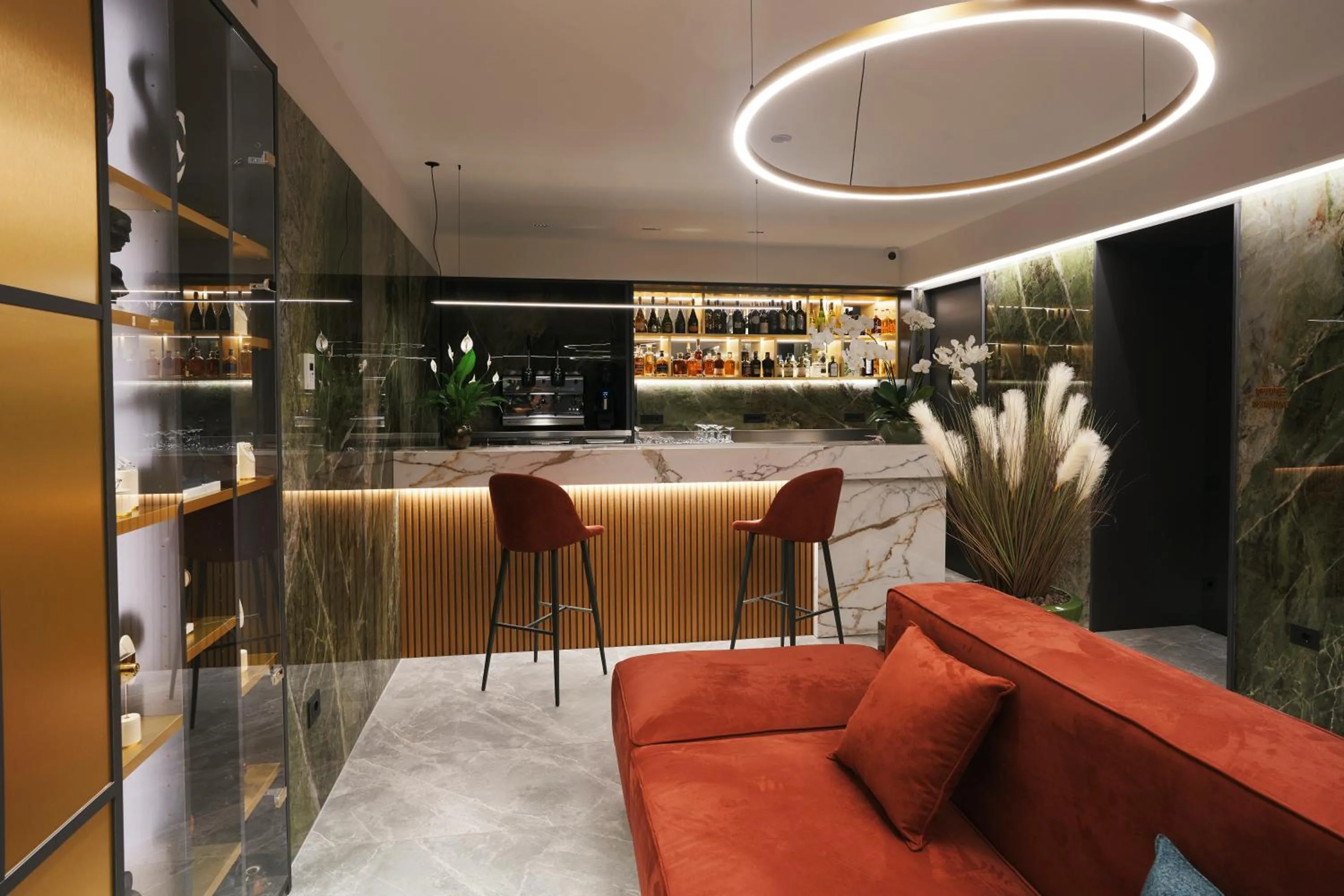 Living room in Albergo Pompei Valley - Boutique Hotel