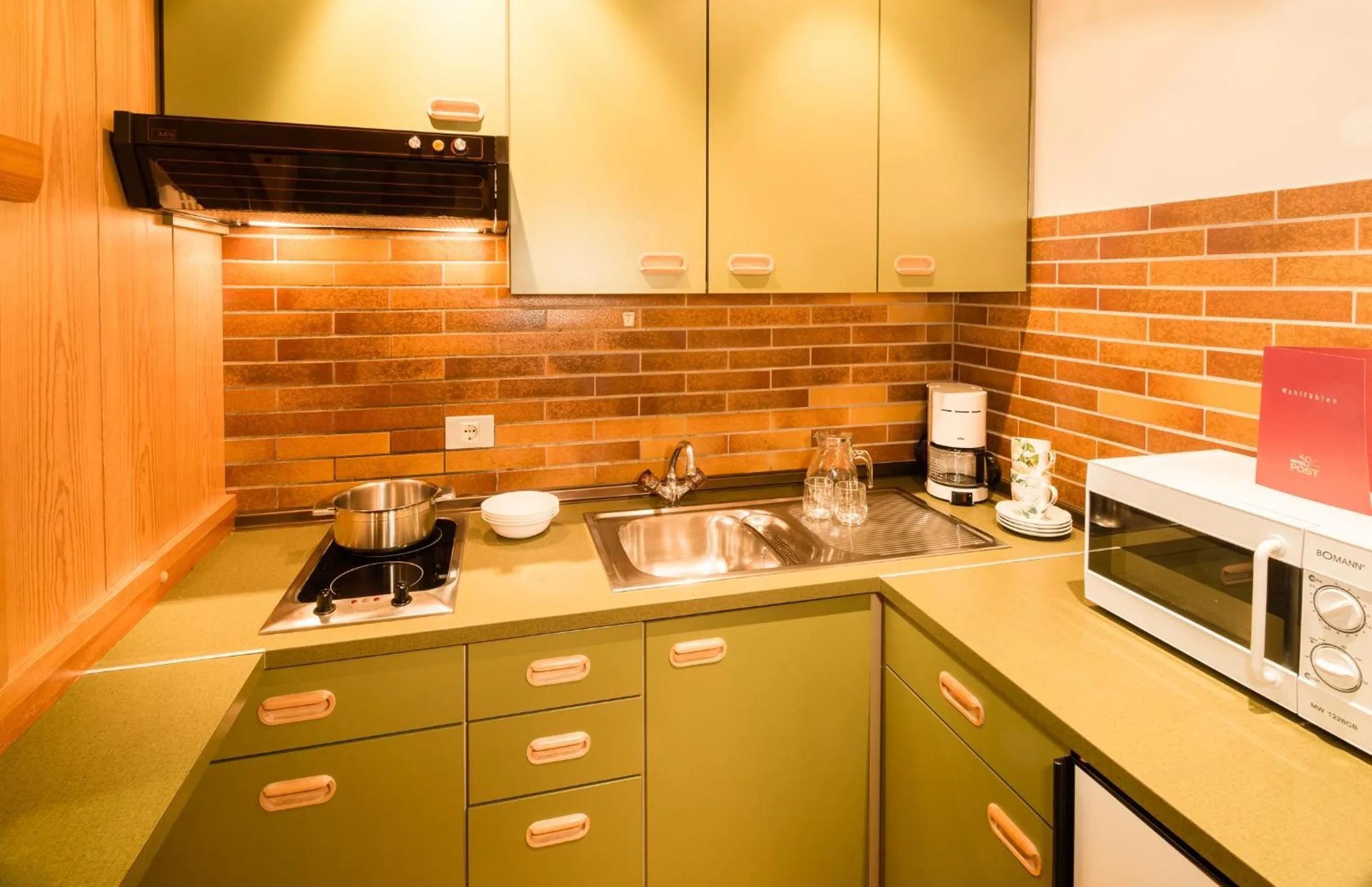 Coffee/tea facilities in Residence Tolderhof - OlangCard included