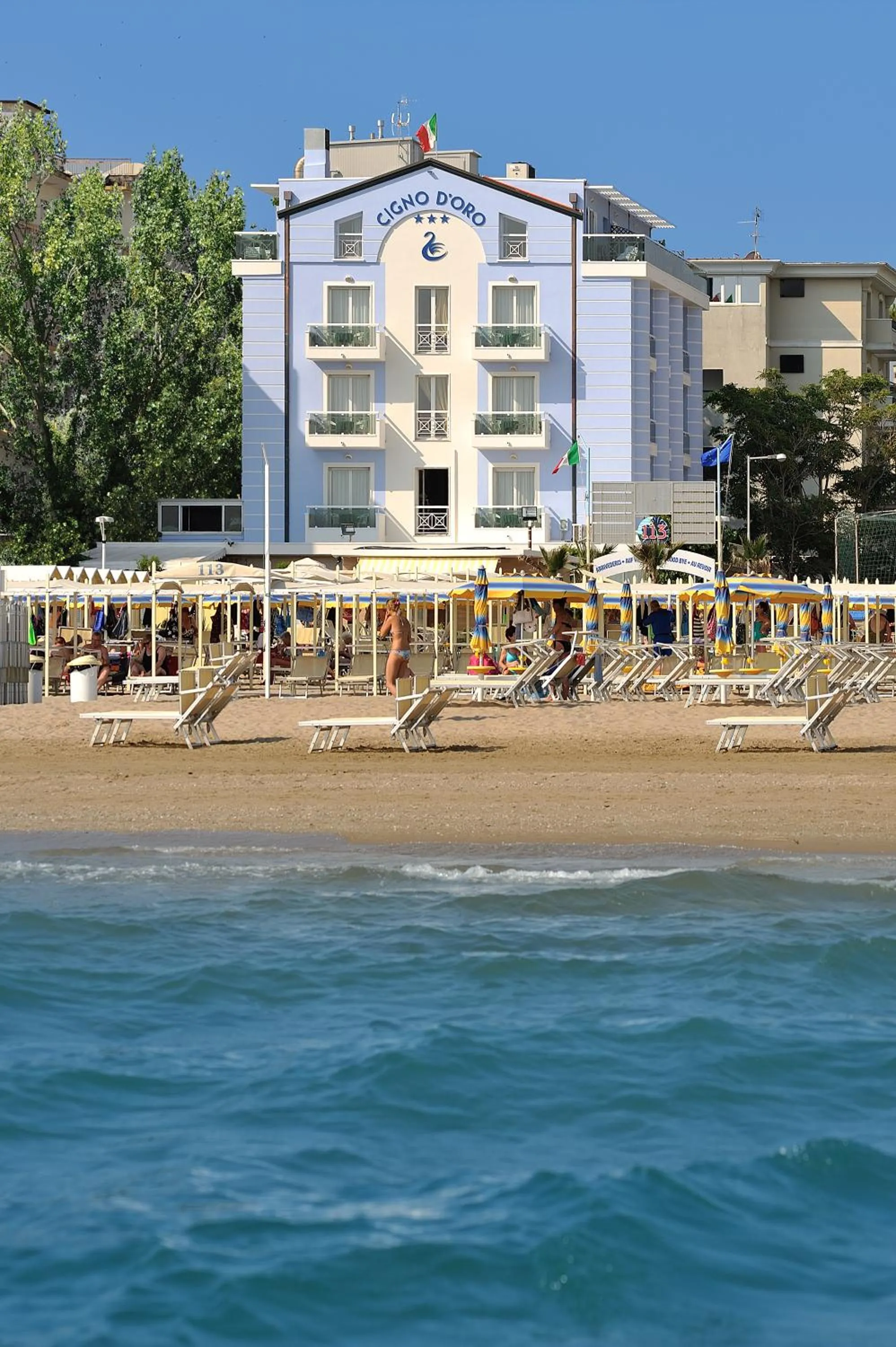 Facade/entrance in Hotel Cigno D'Oro