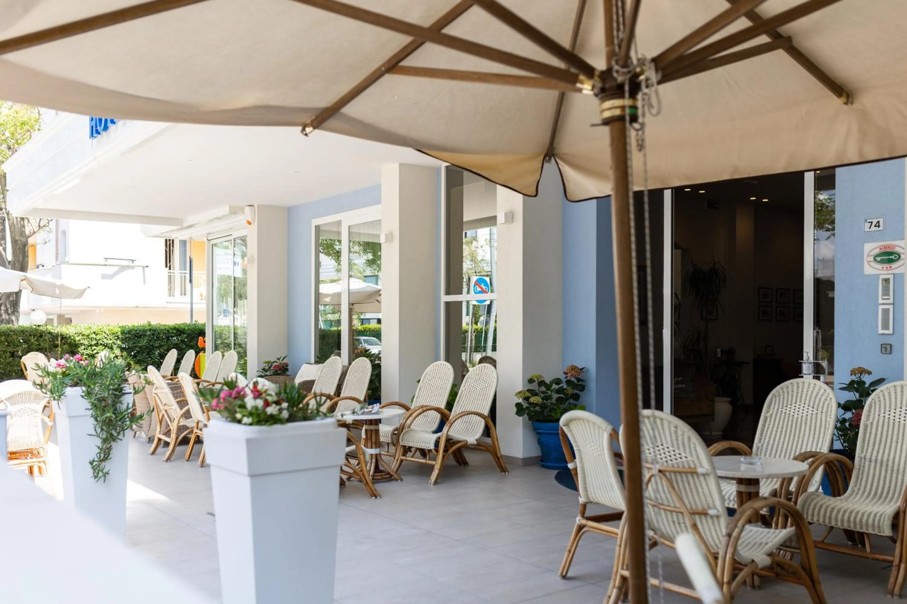 Garden in Hotel Cigno D'Oro