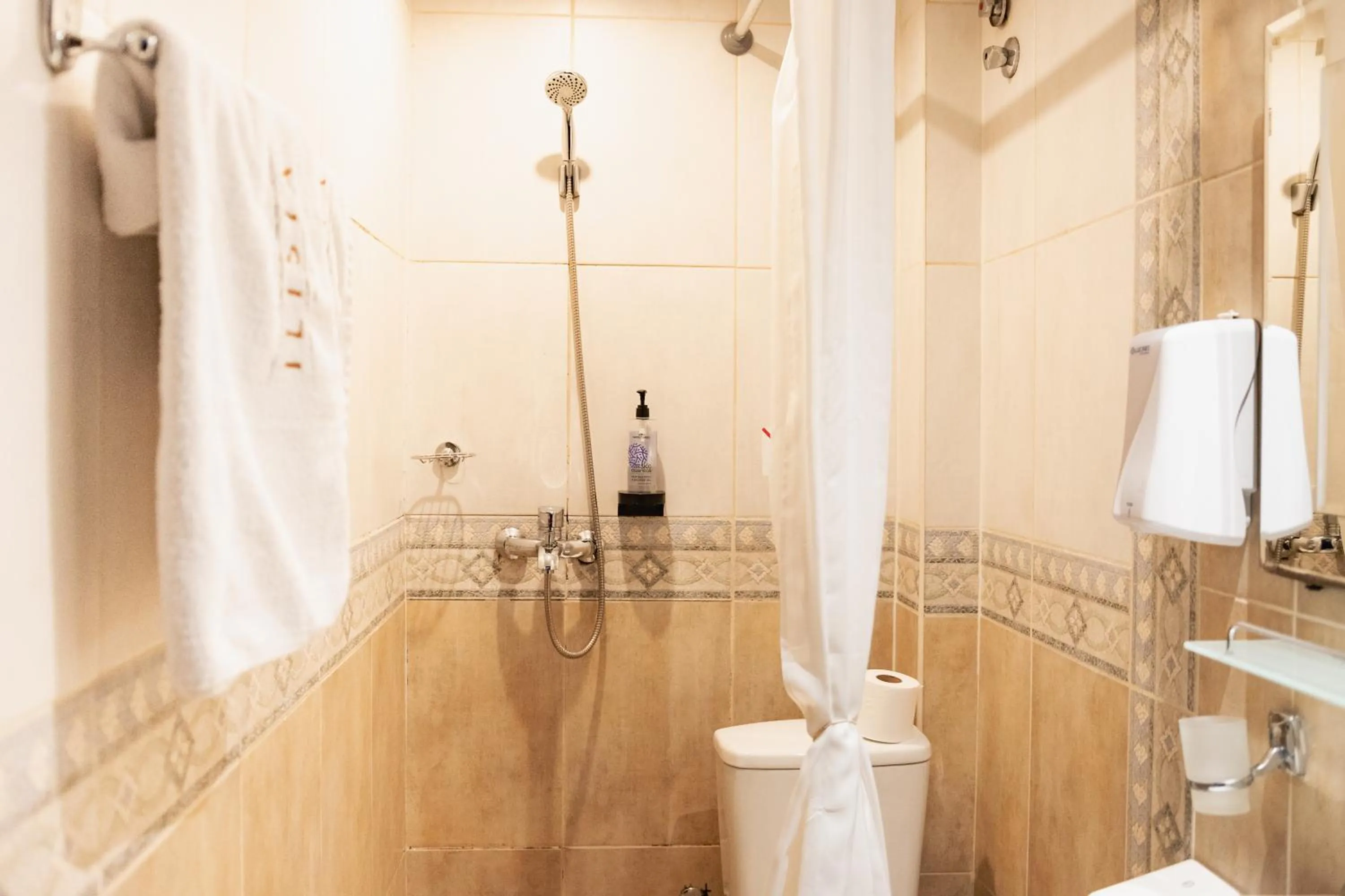 Shower in Hotel Ilisia