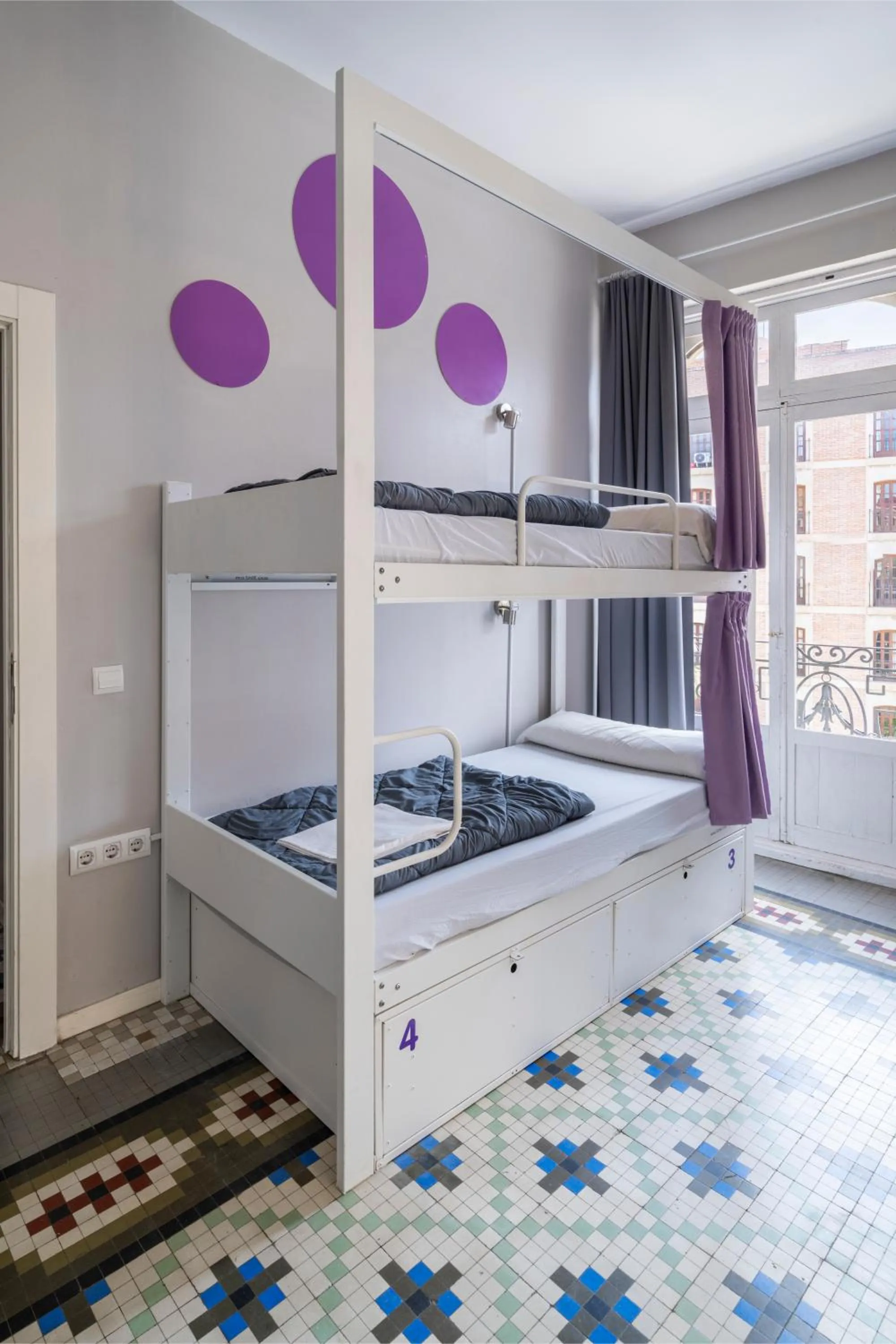 Bed in Purple Nest Hostel