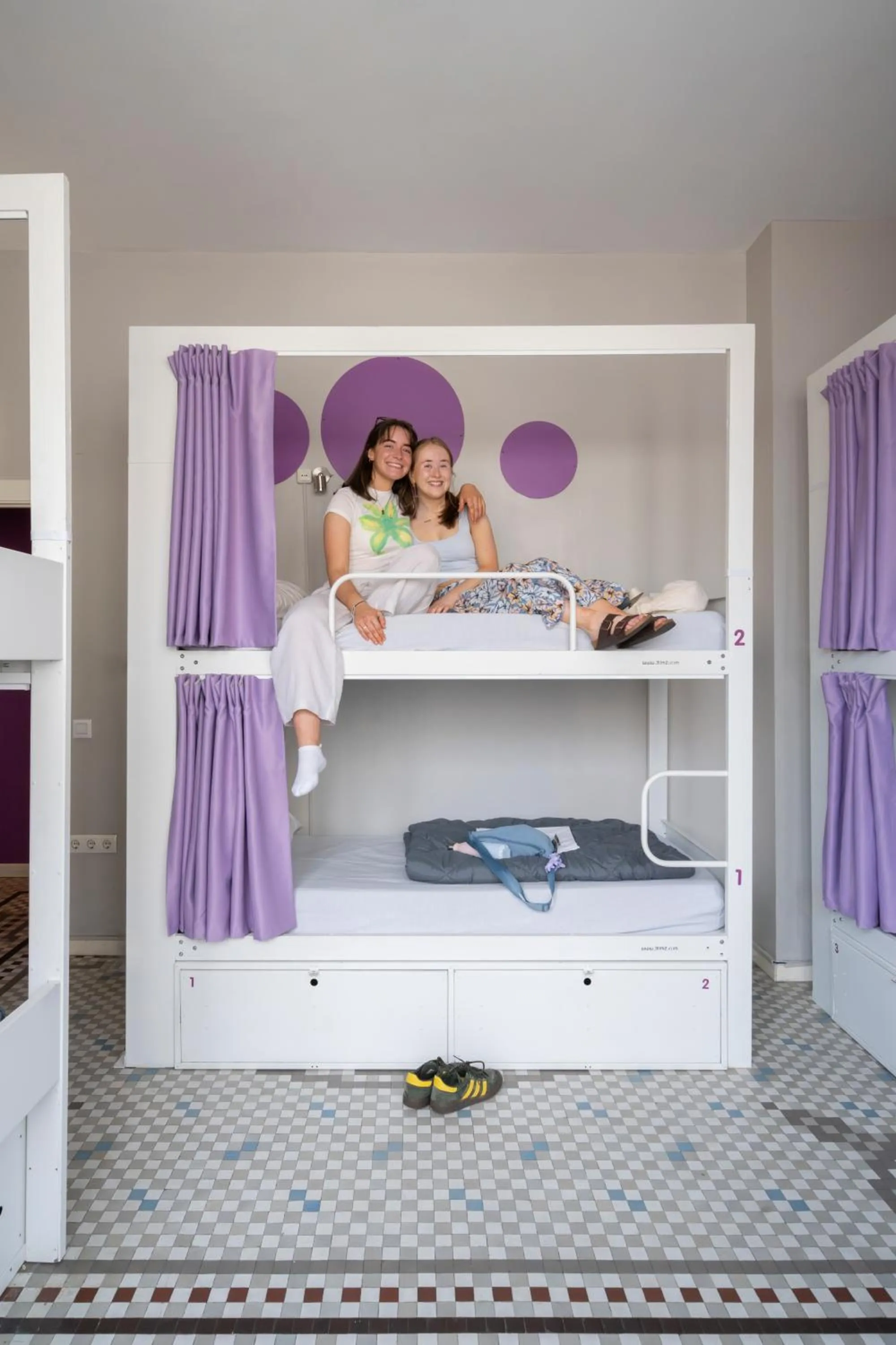 Bed in Purple Nest Hostel