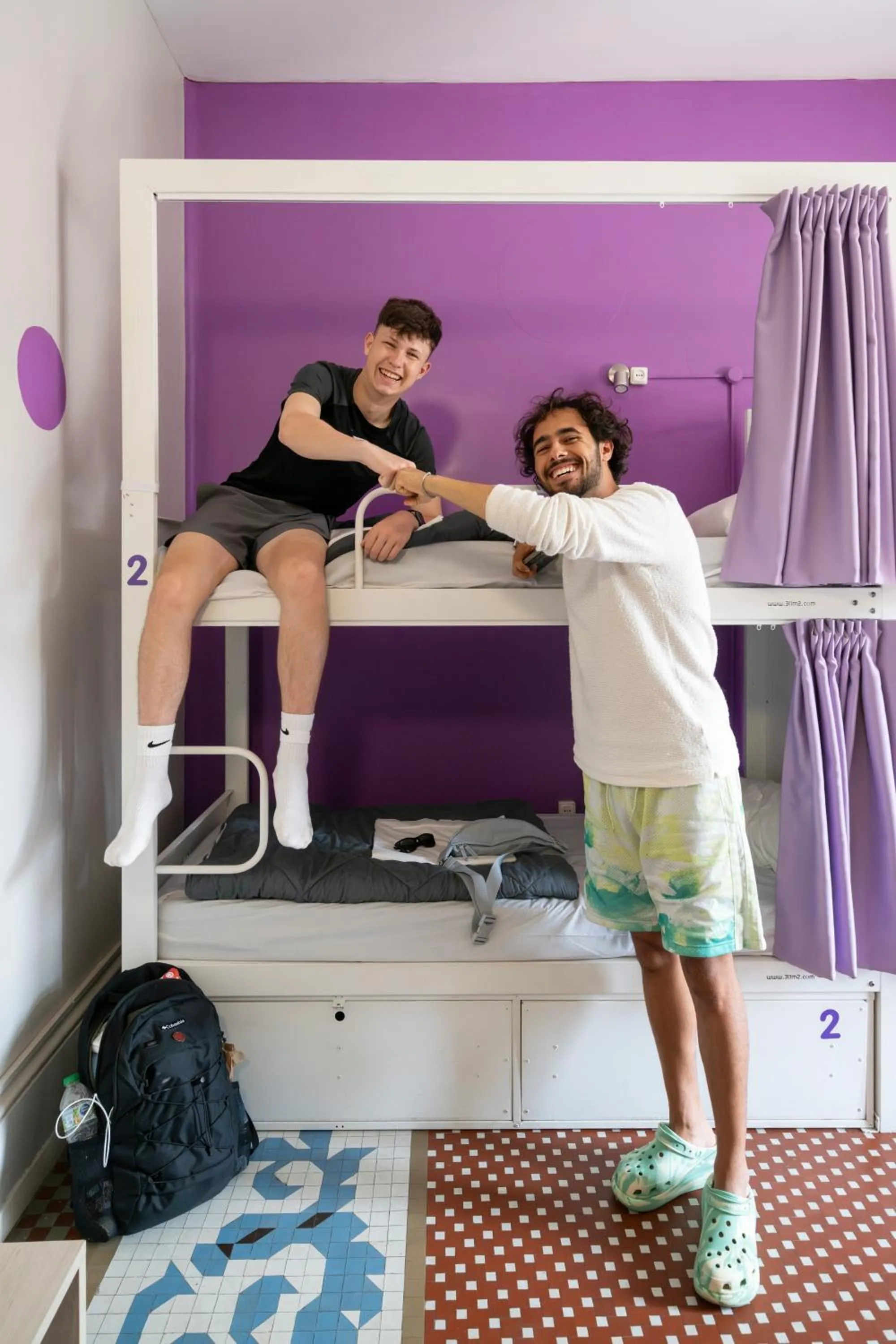 Bed in Purple Nest Hostel