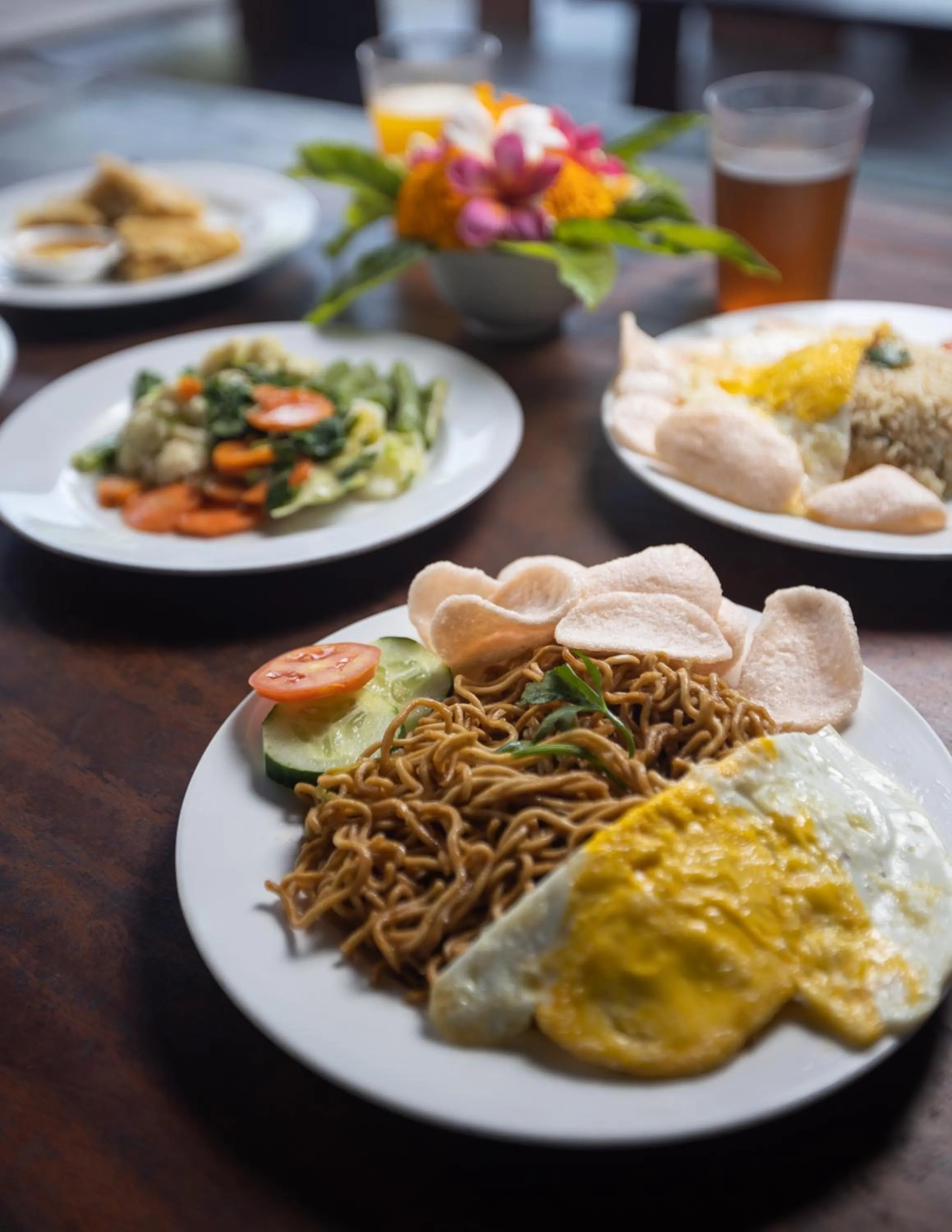 Food in The Tanis Beach Resort Nusa Lembongan