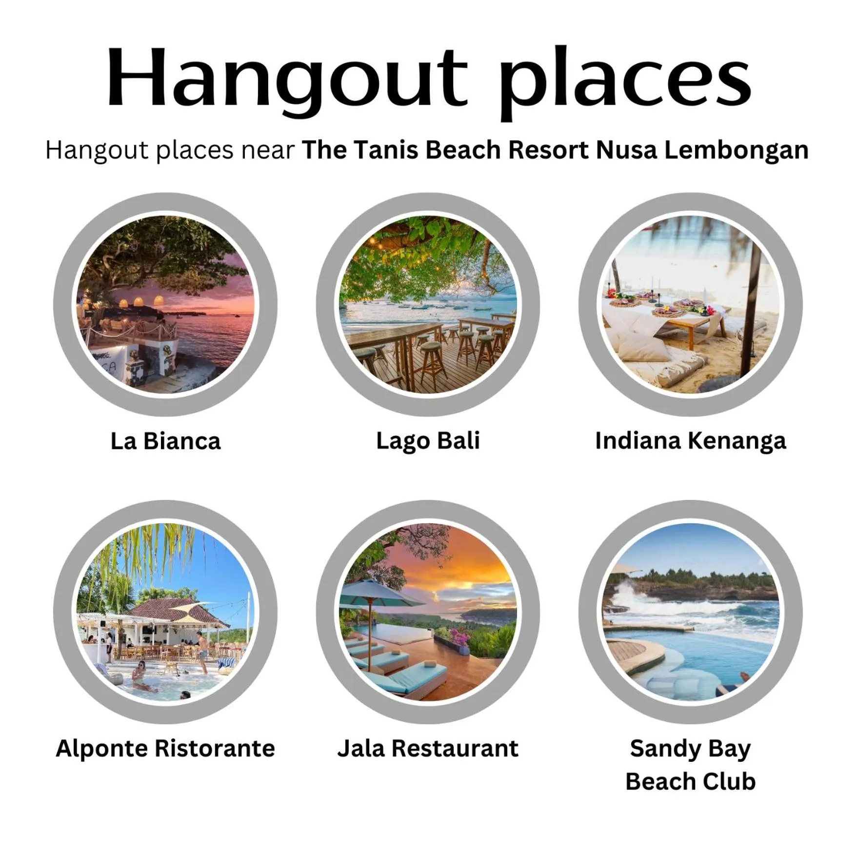 Activities in The Tanis Beach Resort Nusa Lembongan