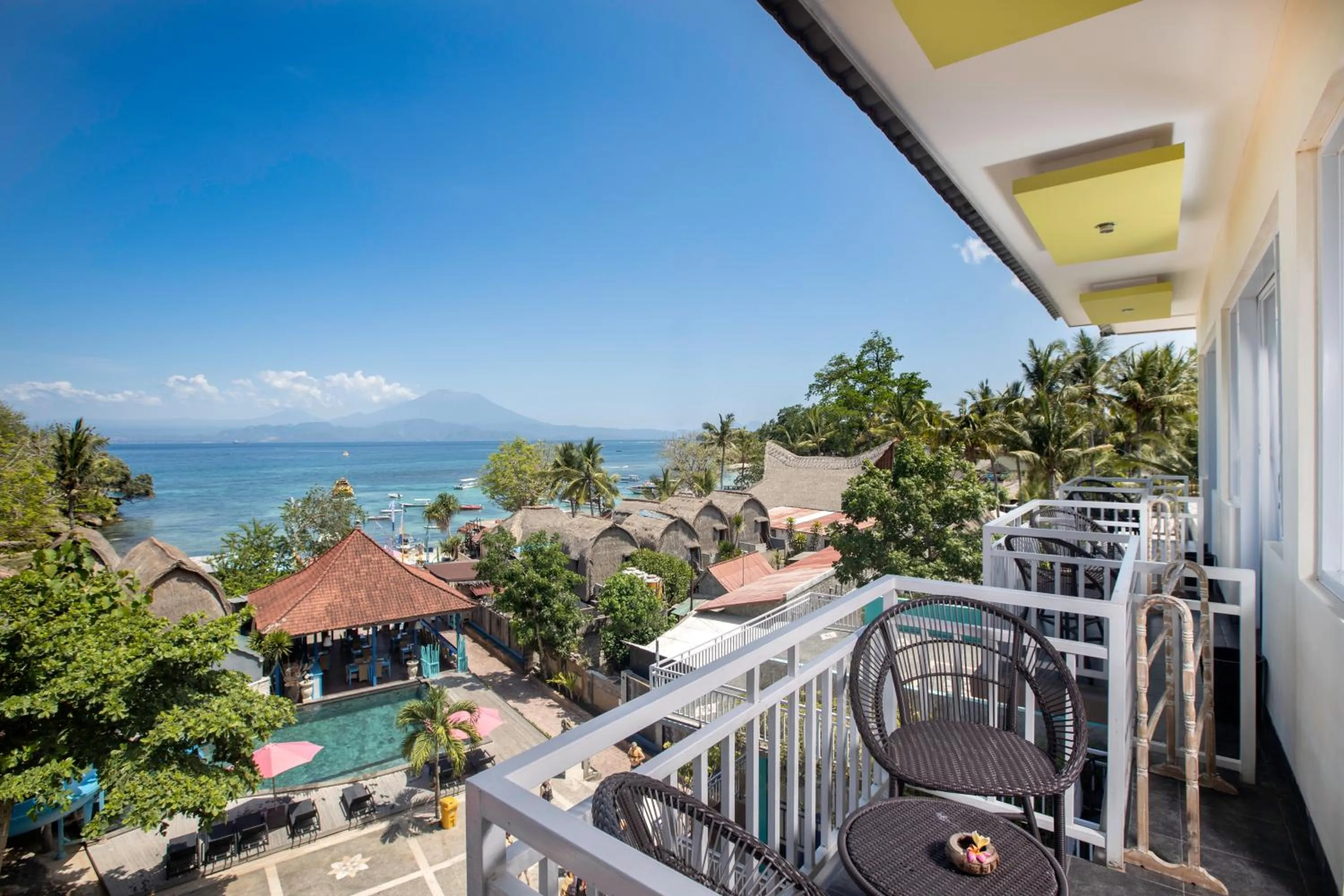 Balcony/Terrace in The Tanis Beach Resort Nusa Lembongan