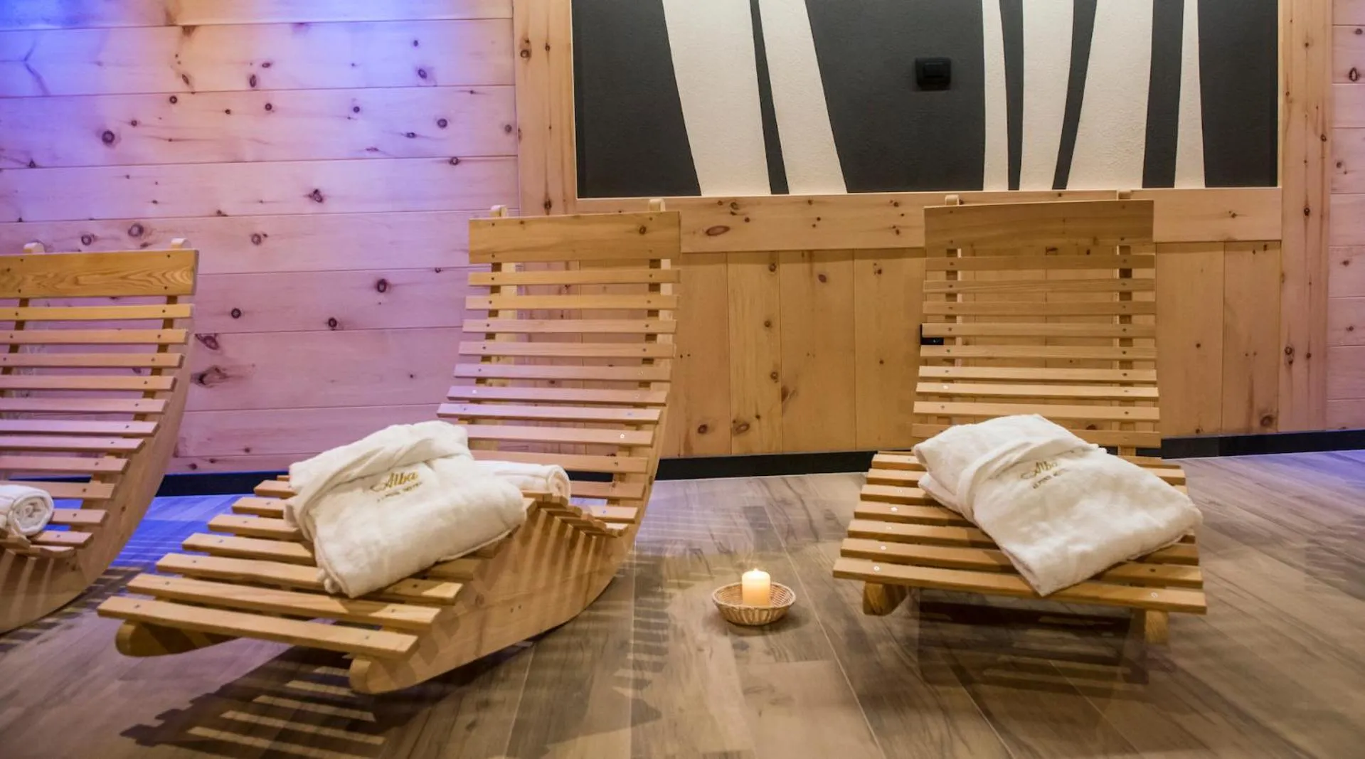 Spa and wellness centre/facilities in Hotel Alba